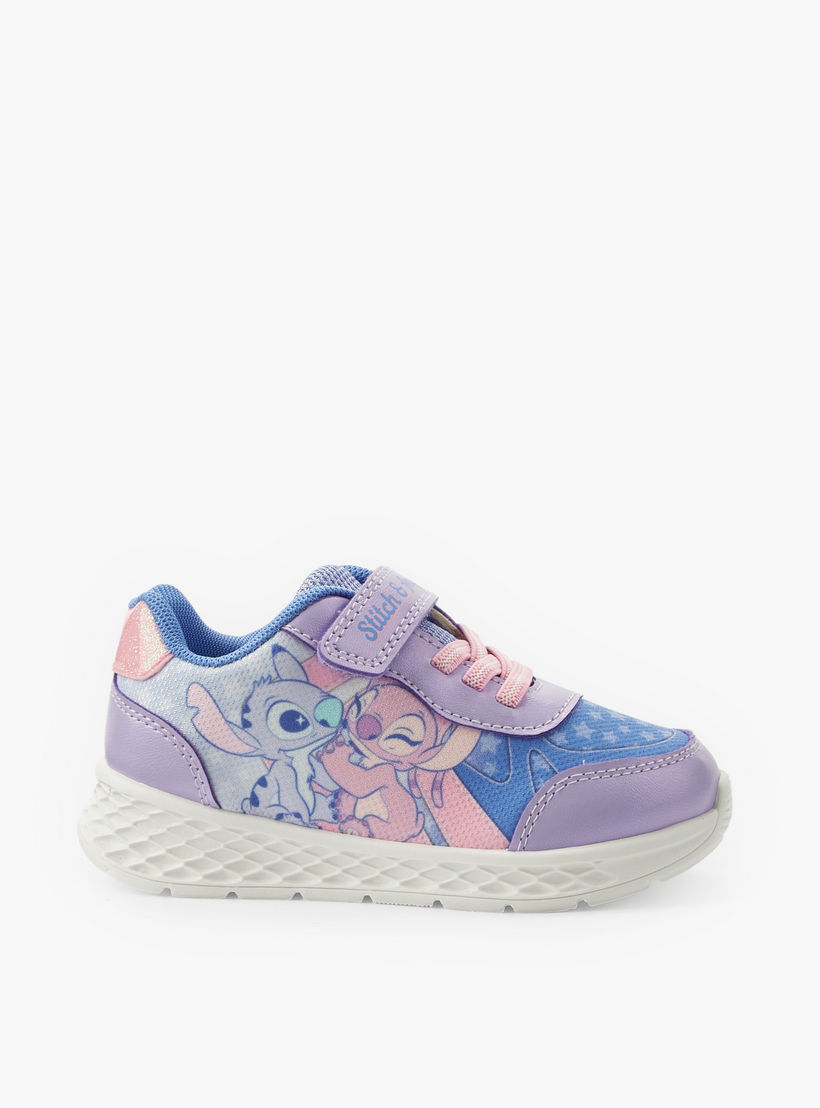 حذاء سنيكرز طول الكاحل بطبعات ستيتش وأنجل للبنات من ديزني-girls-shoes-sneakers-image-3