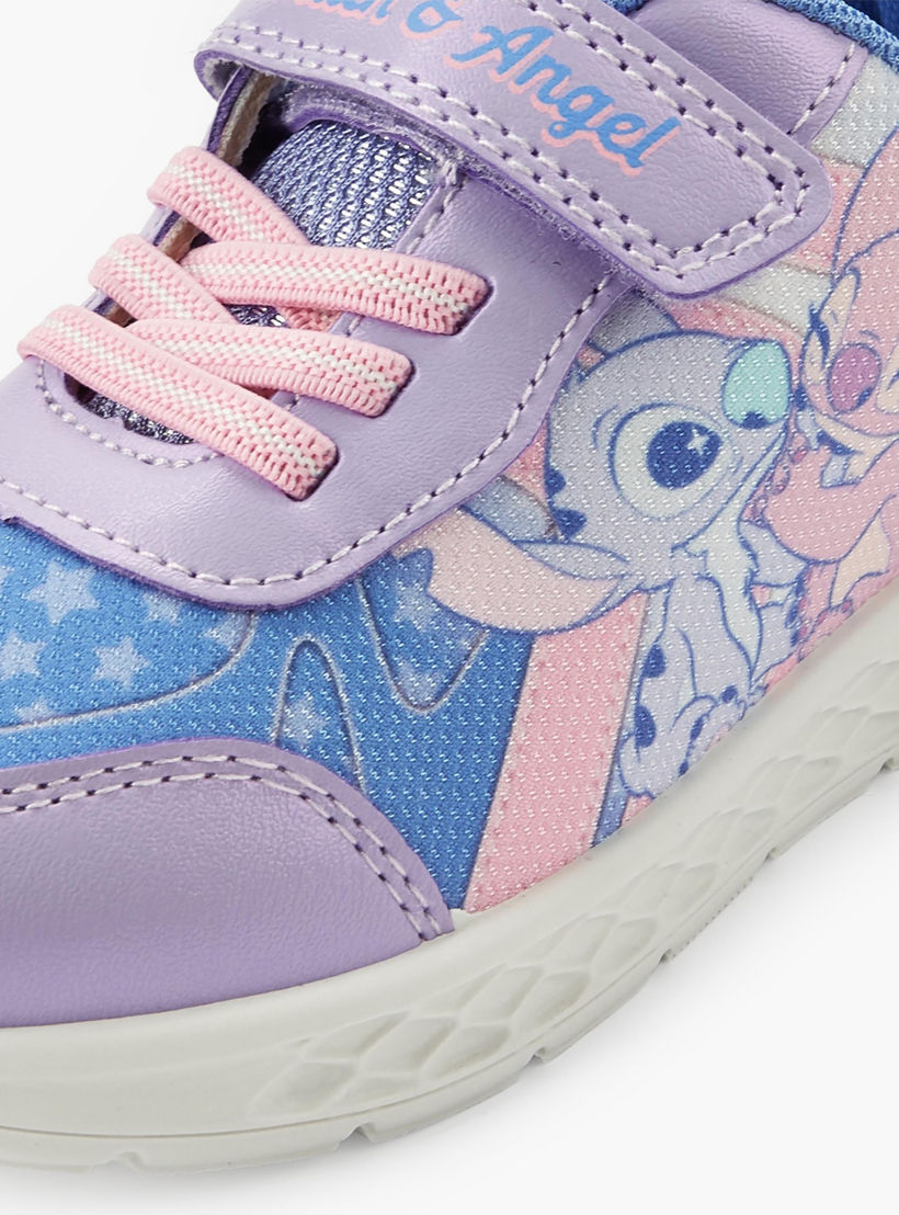 حذاء سنيكرز طول الكاحل بطبعات ستيتش وأنجل للبنات من ديزني-girls-shoes-sneakers-image-4