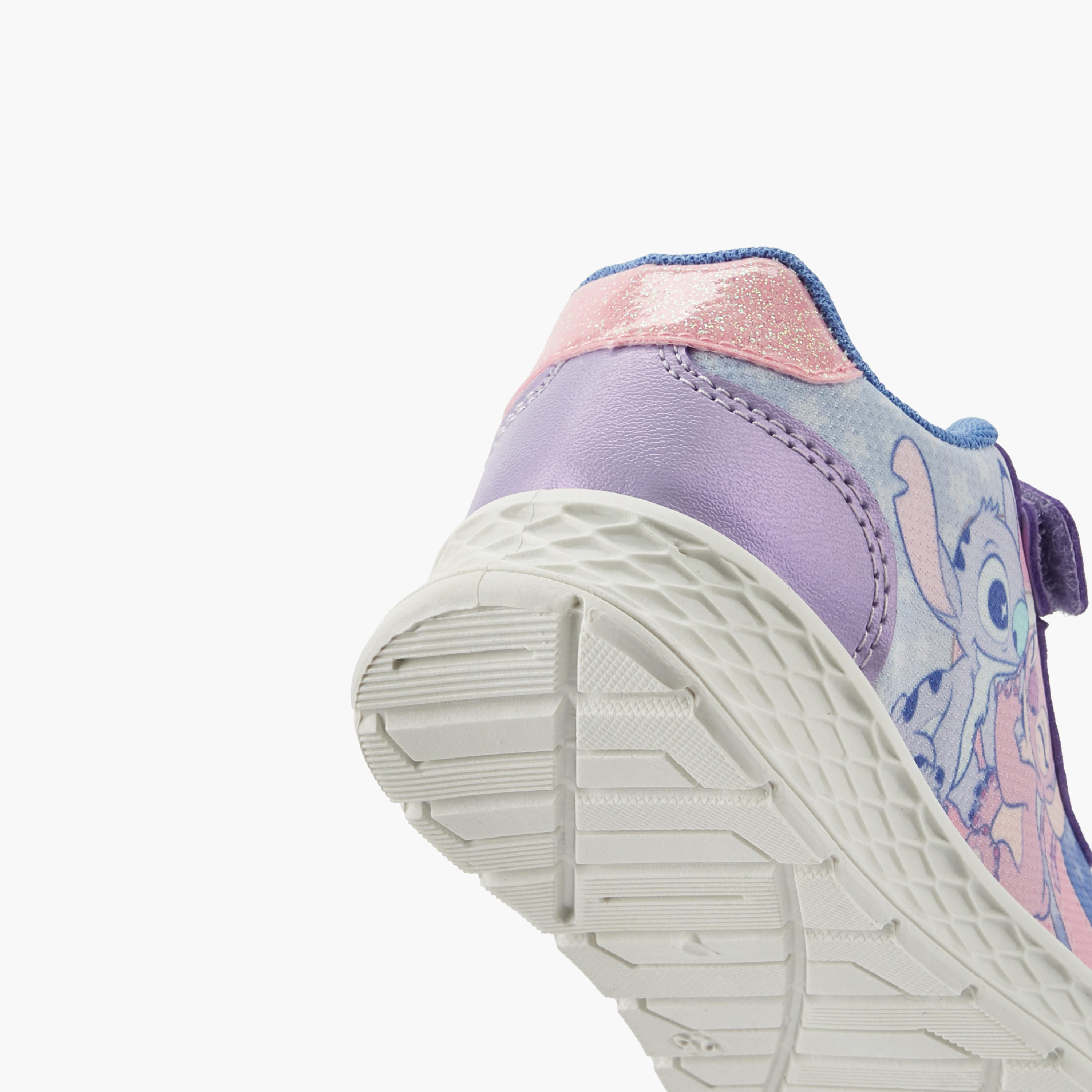 حذاء سنيكرز طول الكاحل بطبعات ستيتش وأنجل للبنات من ديزني-girls-shoes-sneakers-image-5