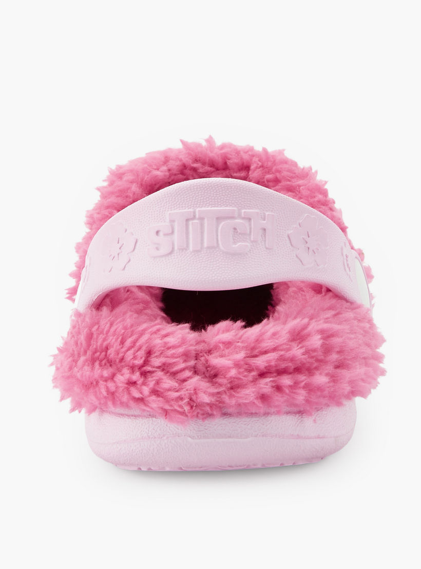 Disney Girls Lilo and Angel Faux Fur Clogs-girls-shoes-flipflopsandslides-image-5