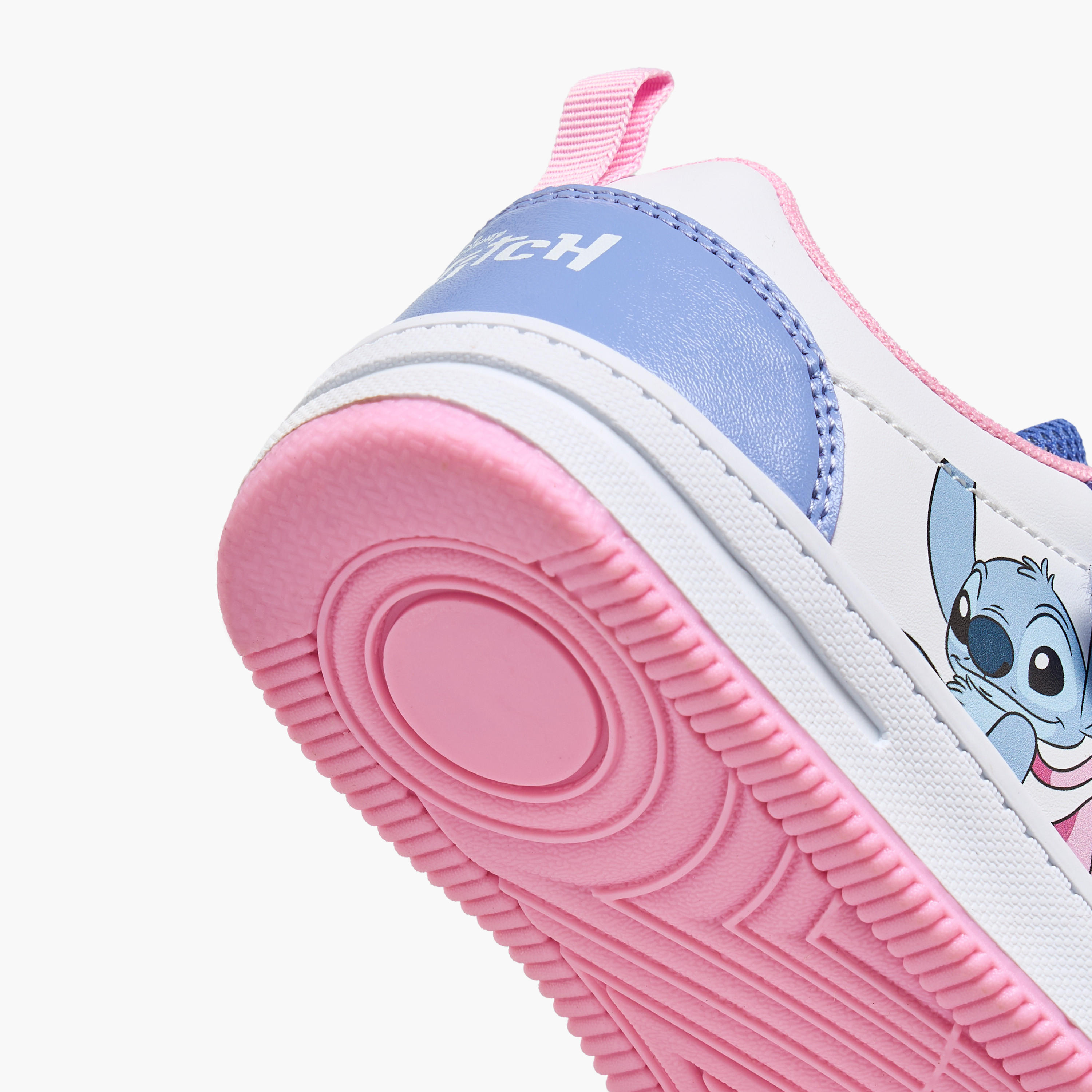 Disney Girls Stitch and Angel Hook & Loop Ankle Sneakers-girls-shoes-sneakers-image-5