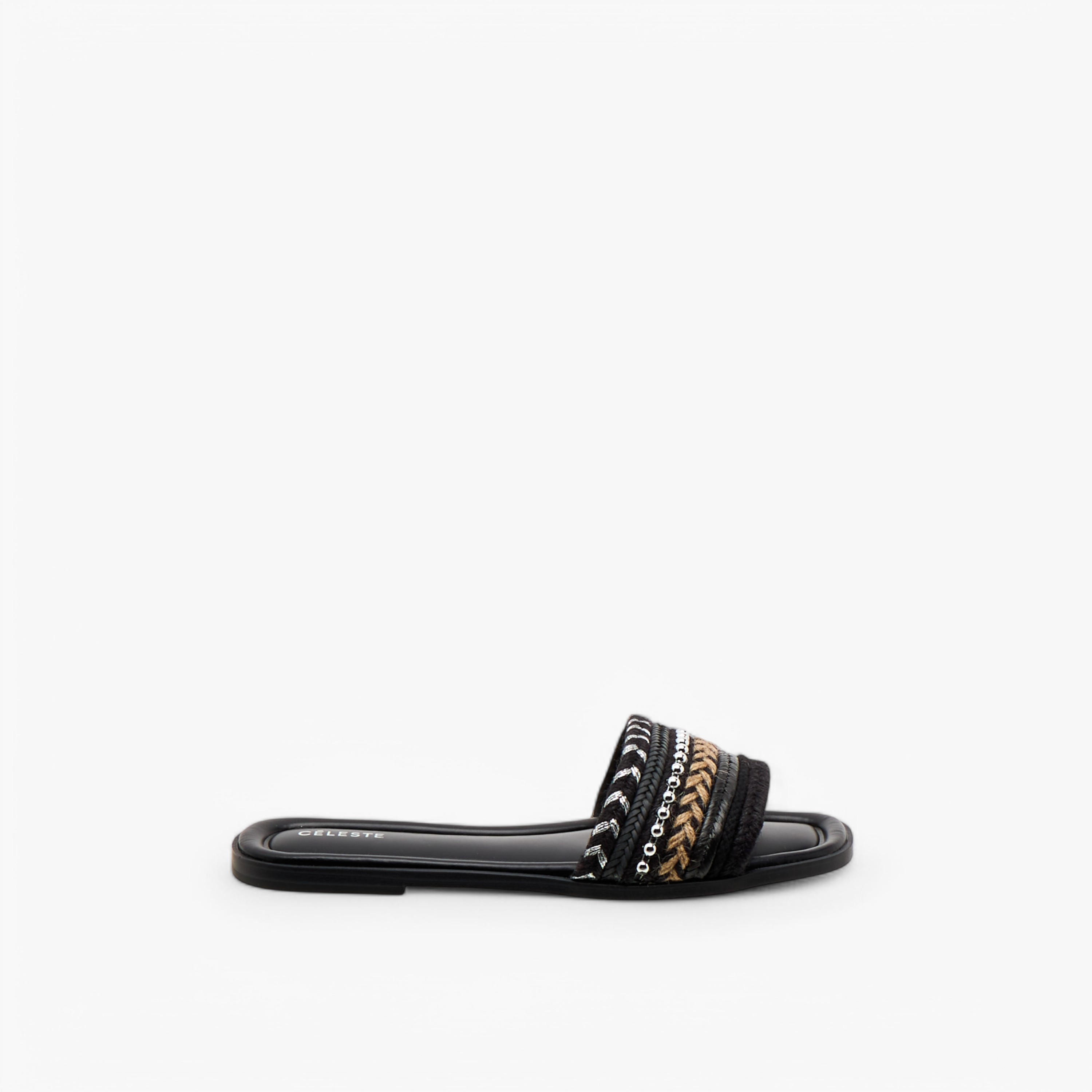 صندل مسطح سهل الارتداء ومزين للنساء من سيليست-women-shoes-flats-sandals-image-3