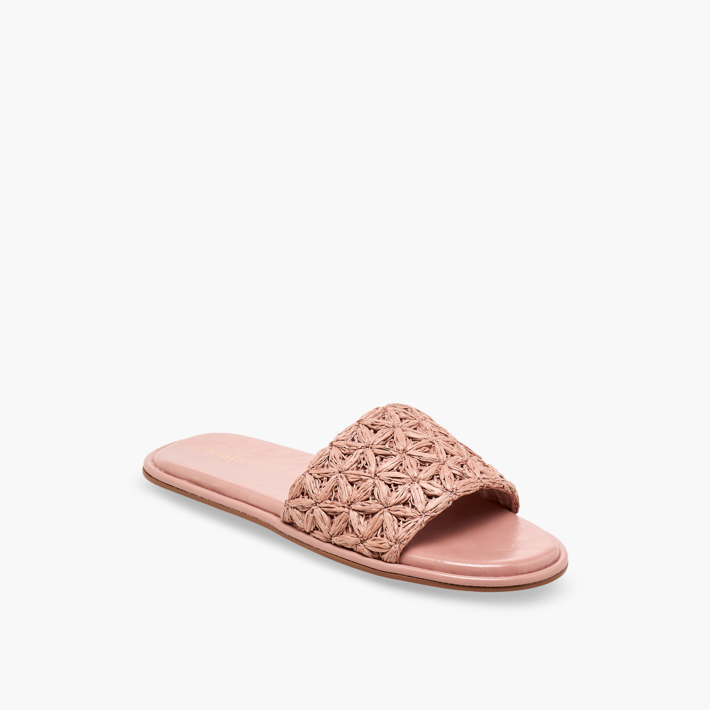 صندل مسطح منسوج بارز الملمس للنساء من سيليست-women-shoes-sandals-flats-image-2