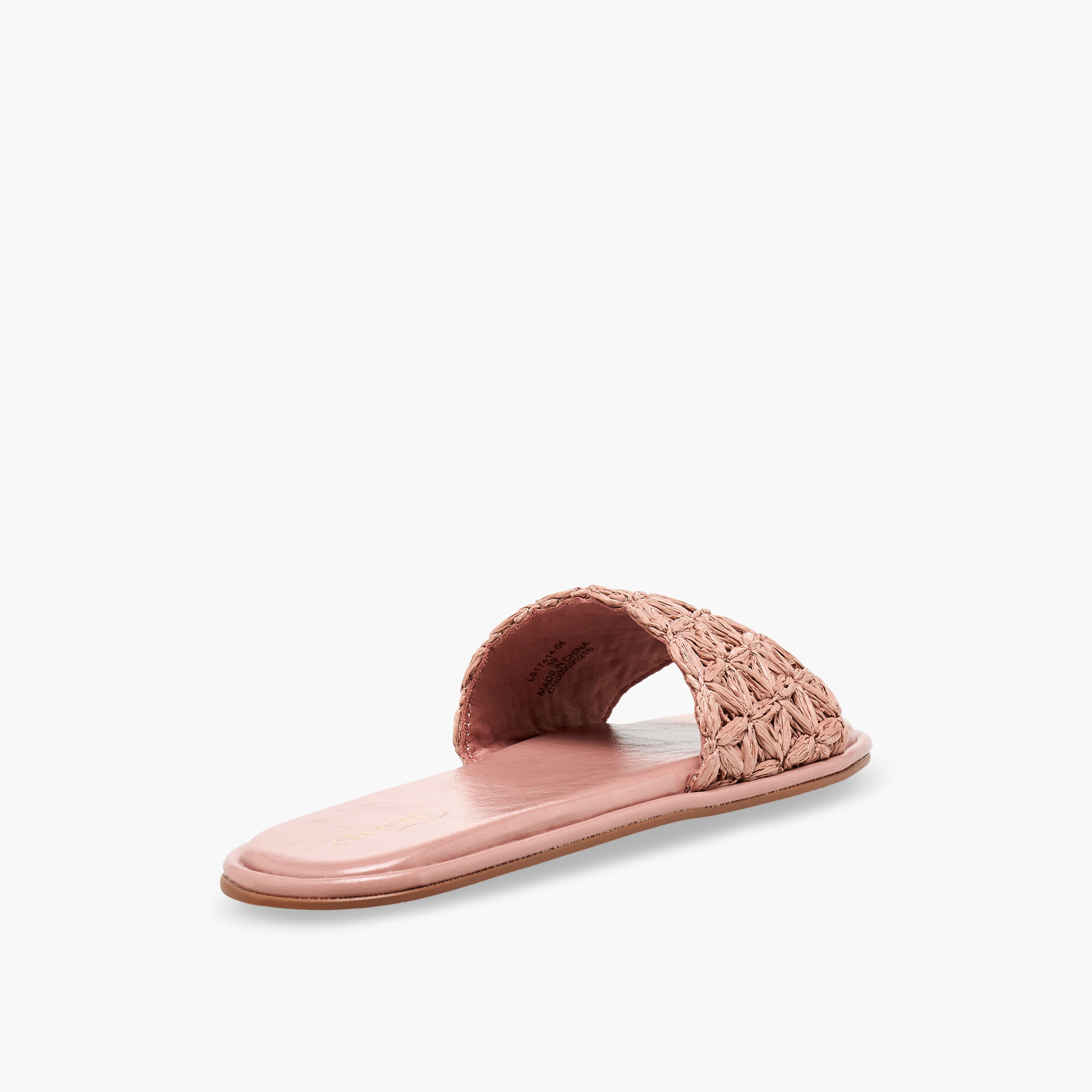صندل مسطح منسوج بارز الملمس للنساء من سيليست-women-shoes-sandals-flats-image-4