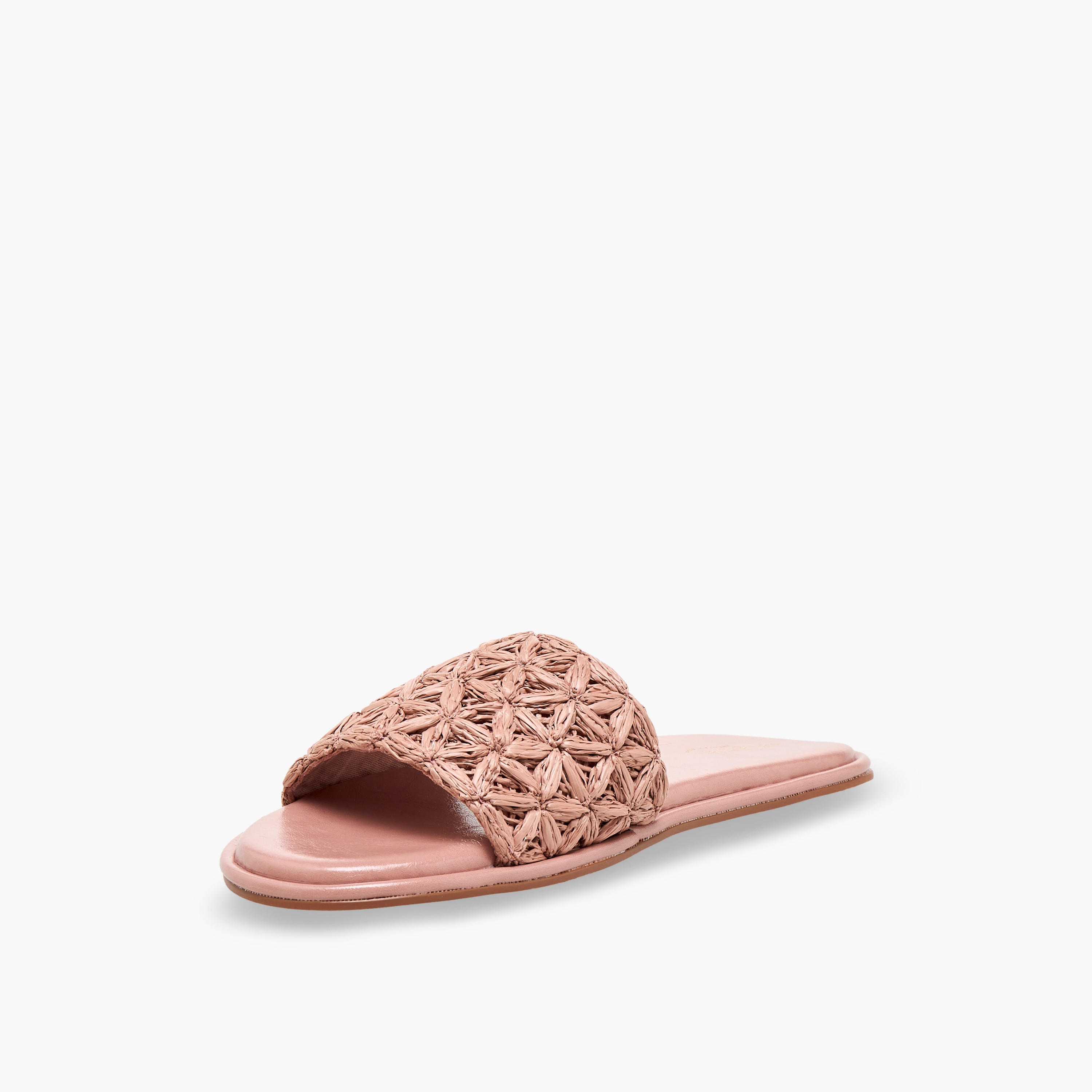 صندل مسطح منسوج بارز الملمس للنساء من سيليست-women-shoes-sandals-flats-image-6