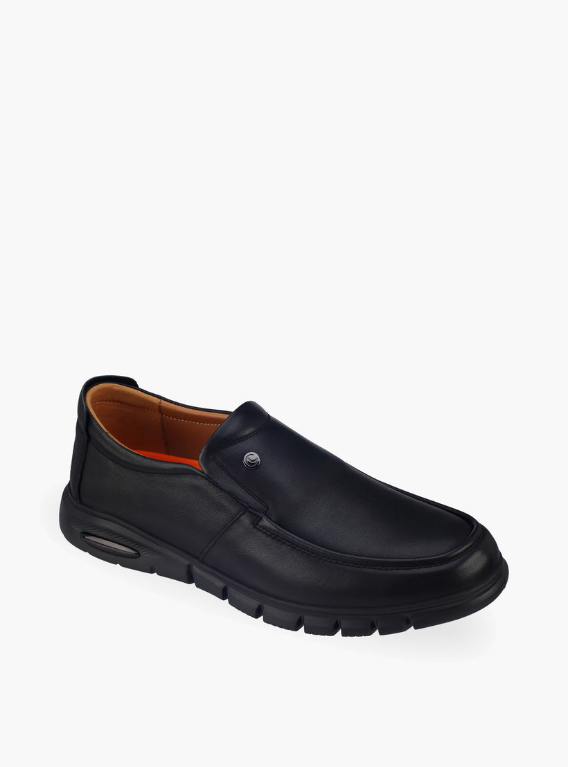 حذاء جلد سهل الارتداء للرجال من لو كونفورت-men-shoes-formalshoes-image-2