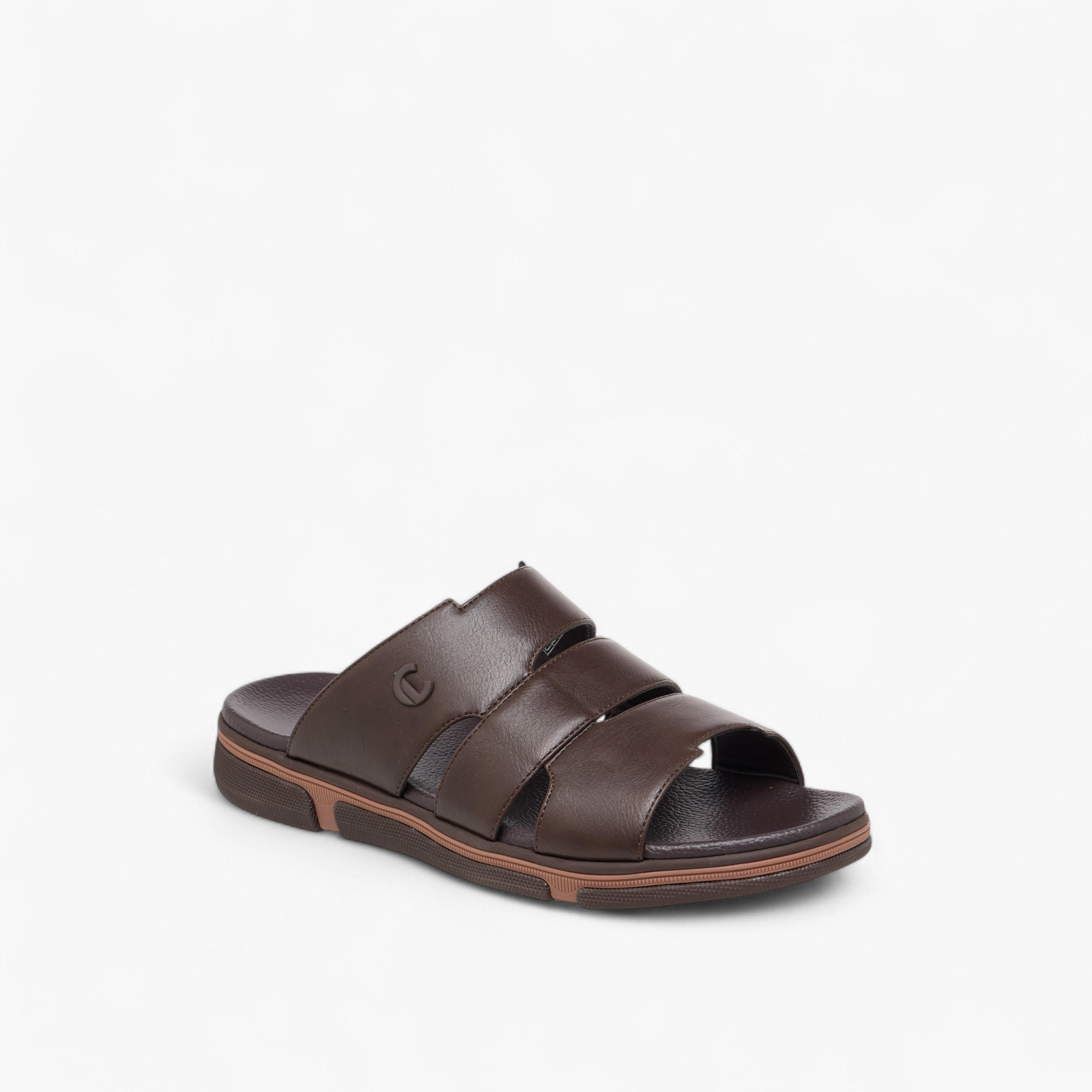 صندل مريح سادة سهل الارتداء من لو كونفورت-men-shoes-sandals-image-2