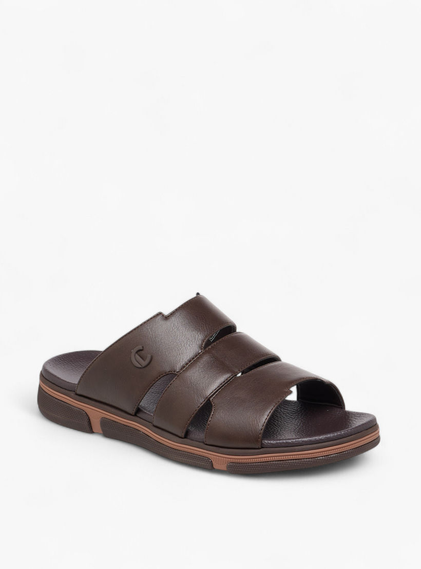 صندل مريح سادة سهل الارتداء من لو كونفورت-men-shoes-sandals-image-2