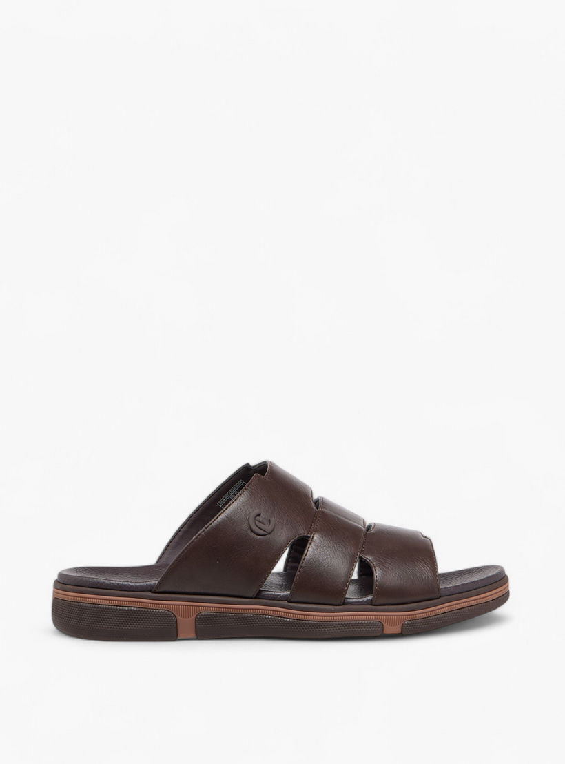 صندل مريح سادة سهل الارتداء من لو كونفورت-men-shoes-sandals-image-3