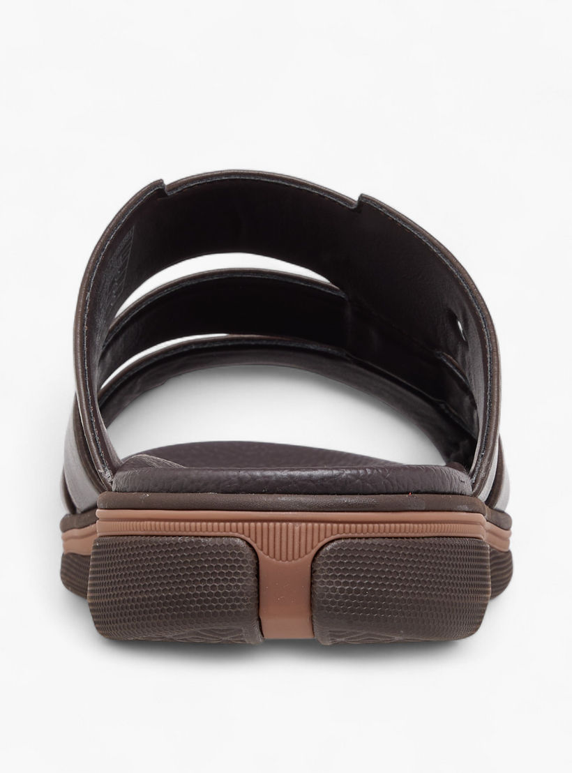صندل مريح سادة سهل الارتداء من لو كونفورت-men-shoes-sandals-image-5