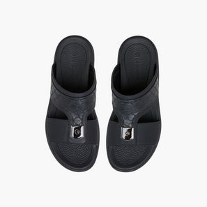 صندل مريح سهل الارتداء بنقوش شعار من لو كونفورت-men-shoes-image-1