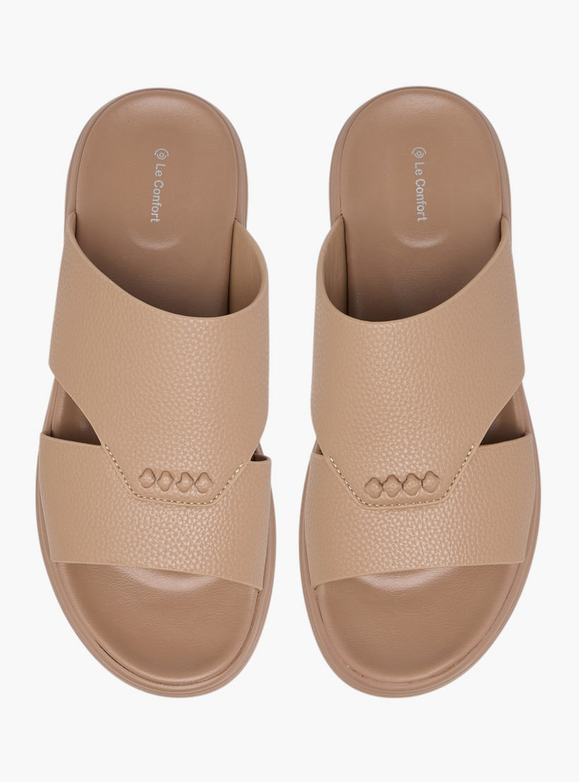 صندل مريح سهل الارتداء وبارز الملمس من لو كونفورت-men-shoes-sandals-image-1