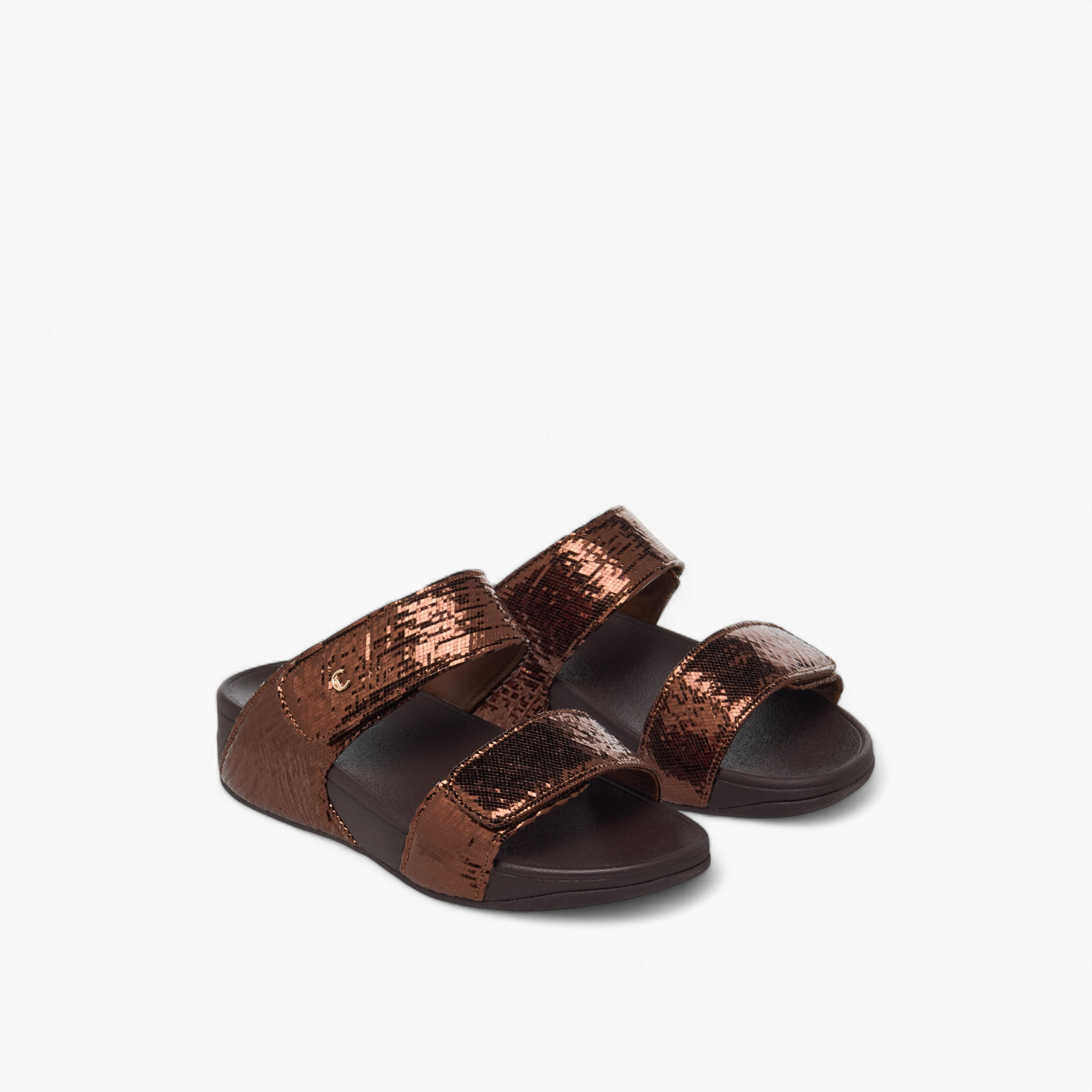 صندل بشريط إغلاق لاصق للنساء من لو كونفورت-women-shoes-sandals-heeled-image-1