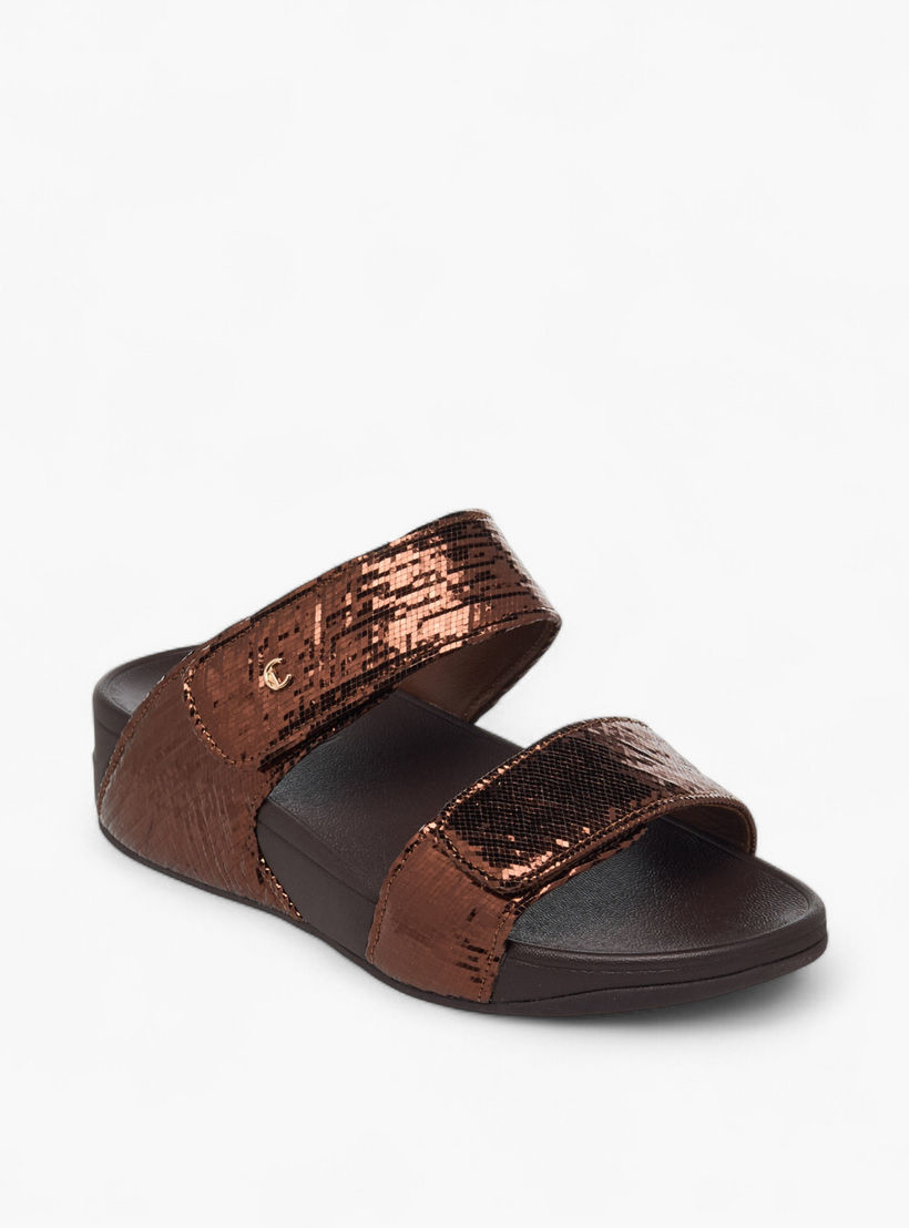صندل بشريط إغلاق لاصق للنساء من لو كونفورت-women-shoes-sandals-heeled-image-2