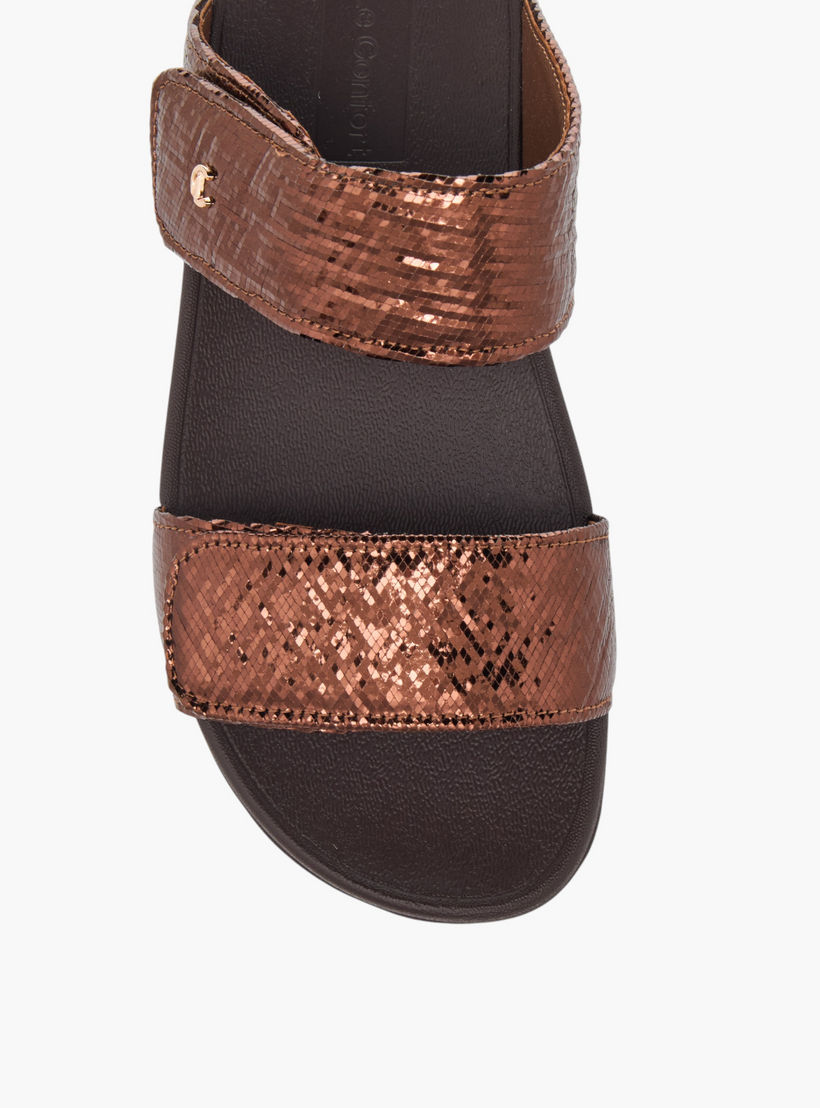صندل بشريط إغلاق لاصق للنساء من لو كونفورت-women-shoes-sandals-heeled-image-4