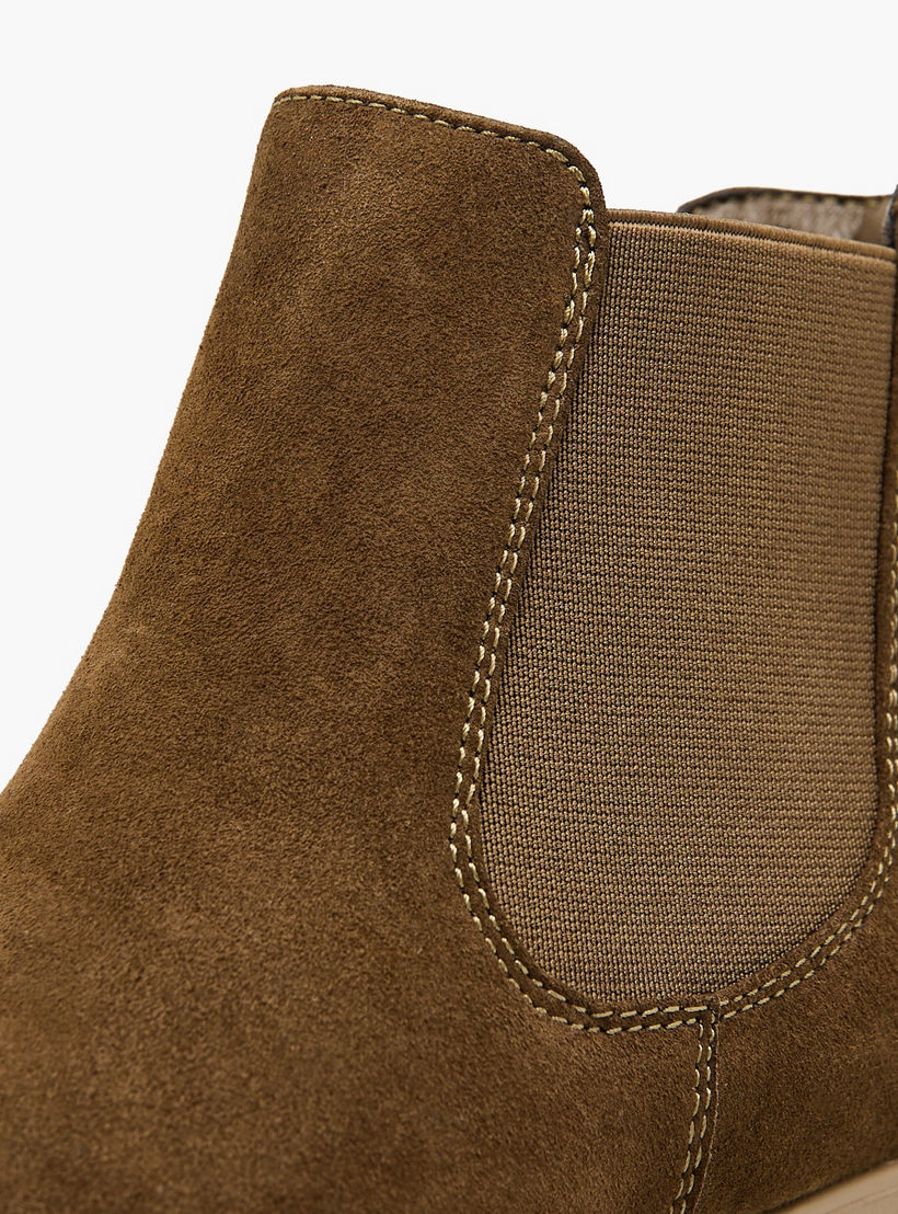 Le Confort Women Suede Chelsea Boots-women-shoes-boots-image-5