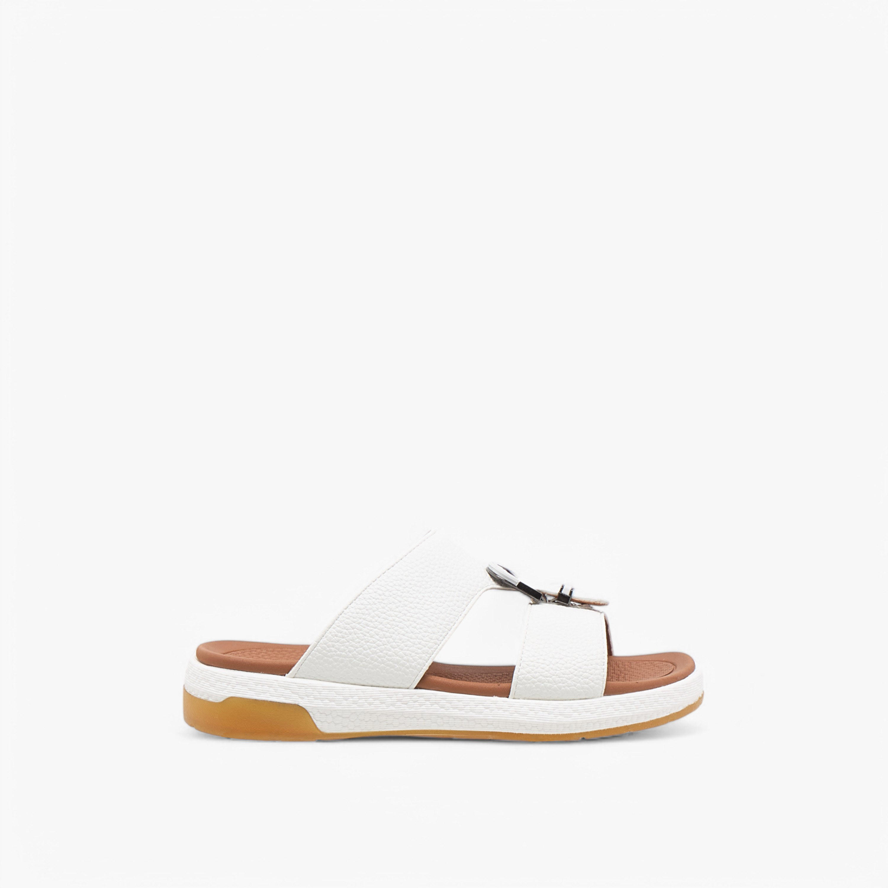 Le Confort Textured Slip-On Comfort Arabic Sandal-boys-shoes-sandals-image-2