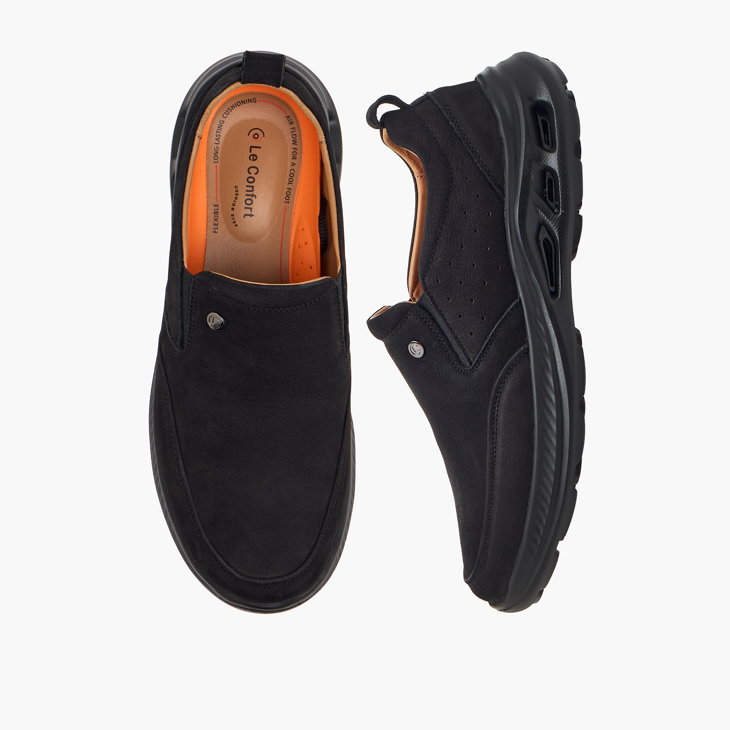حذاء لوفر جلد سهل الارتداء للرجال من لو كونفورت-men-shoes-loafersandmoccasins-image-1