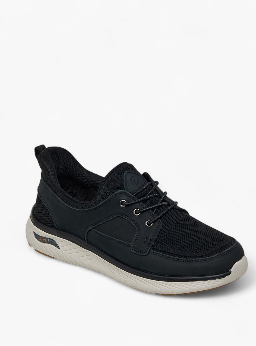 حذاء لوفر جلد طبيعي بلونين سهل الارتداء للرجال من لو كونفور-men-shoes-loafersandmoccasins-image-2
