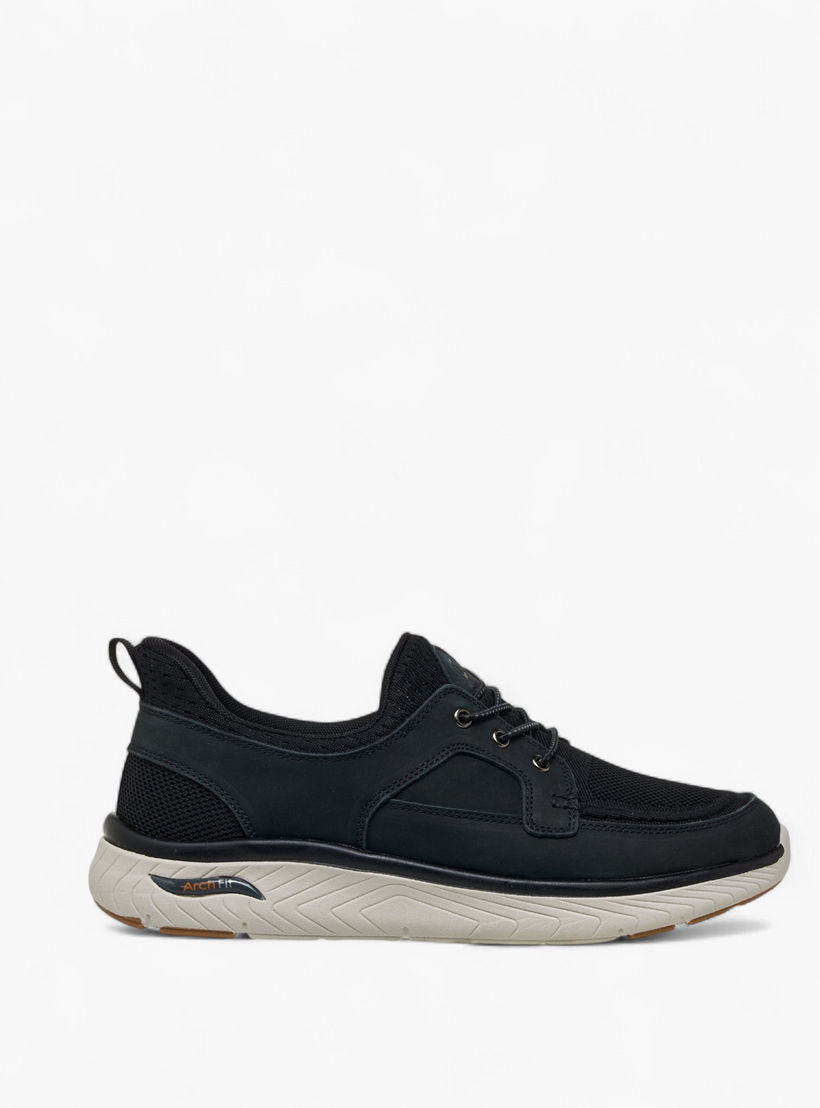 حذاء لوفر جلد طبيعي بلونين سهل الارتداء للرجال من لو كونفور-men-shoes-loafersandmoccasins-image-3