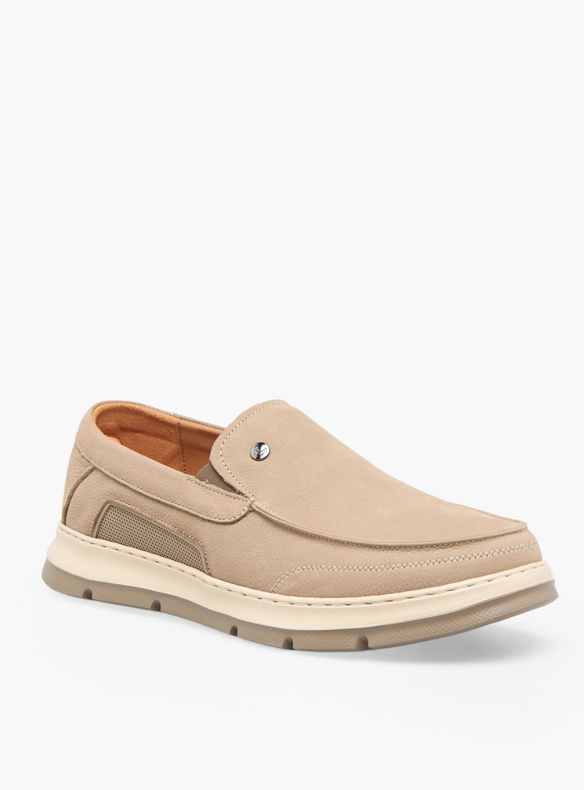 حذاء جلد سهل الارتداء للرجال من لو كونفورت-men-shoes-loafersandmoccasins-image-2