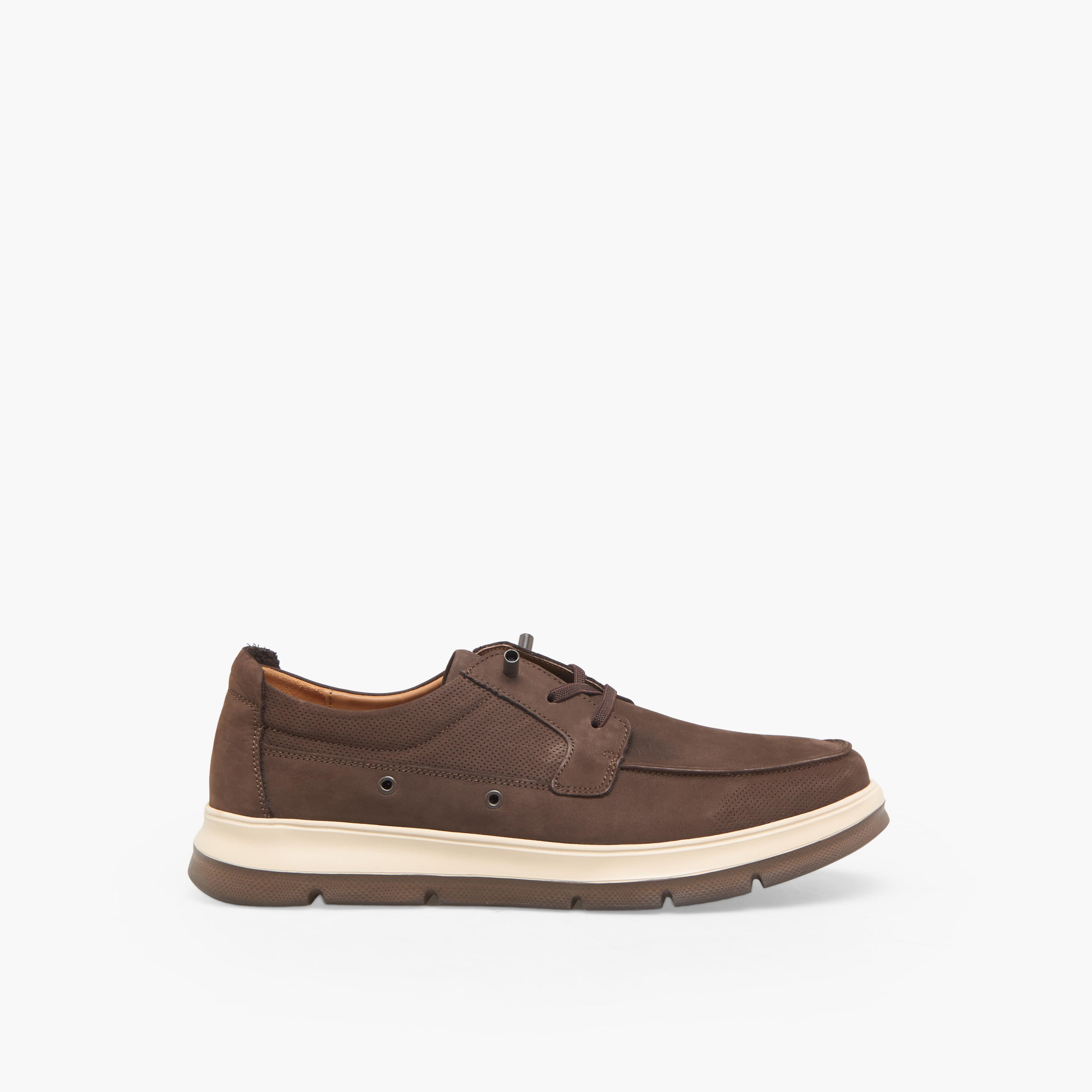Le Confort Men Lace-Up Leather Ankle Sneakers-men-shoes-sneakers-image-3