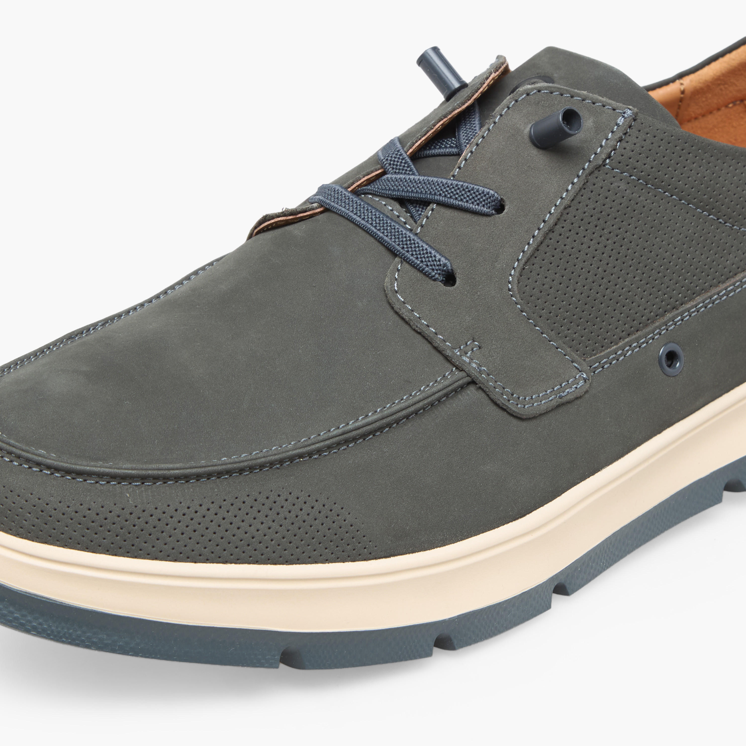 حذاء سنيكرز جلد للكاحل برباط للرجال من لو كونفورت-men-shoes-sneakers-image-4