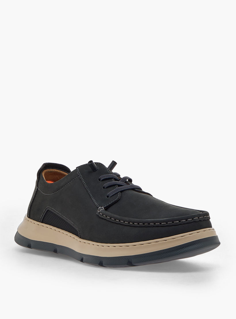 حذاء ديربي جلد سهل الارتداء للرجال من لو كونفورت-men-shoes-formalshoes-image-2
