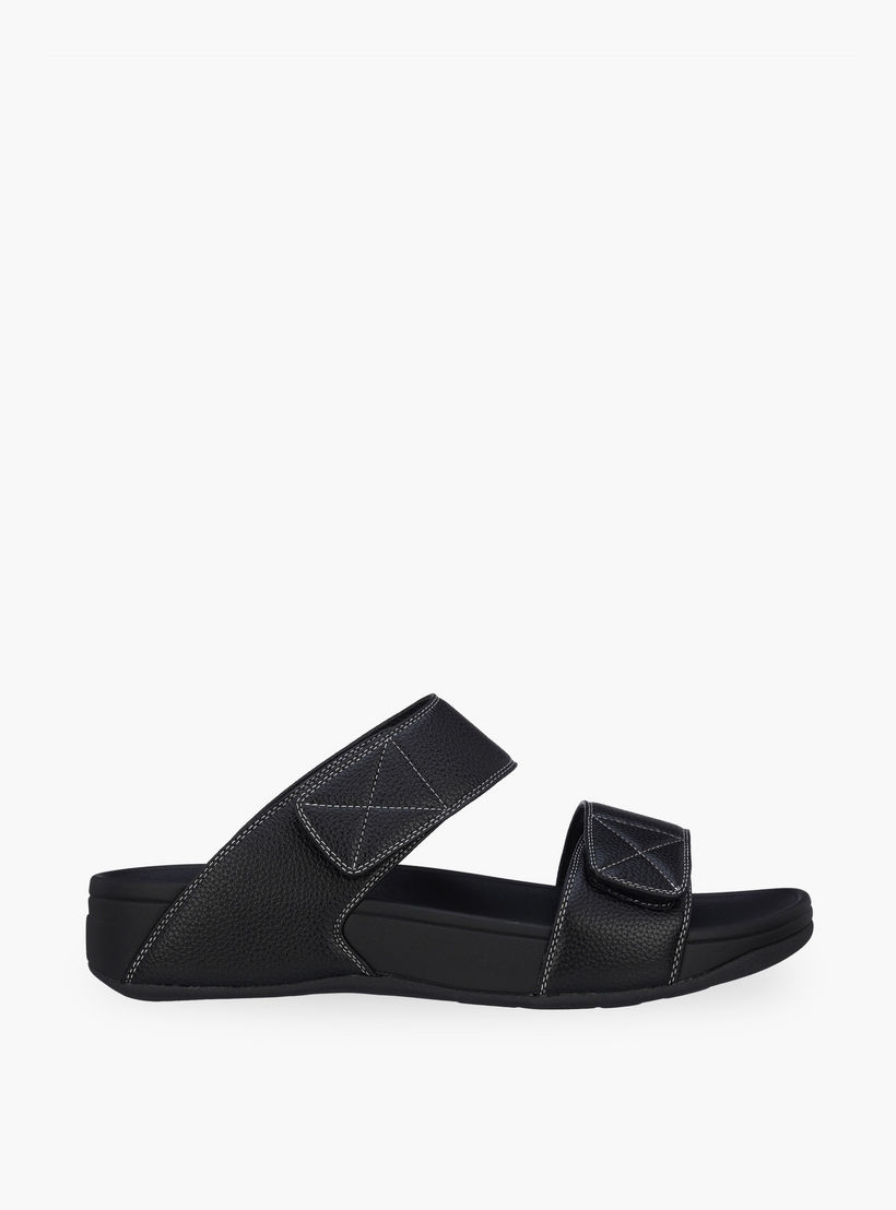 صندل بحزام مزدوج وشريط لاصق للرجال من لو كونفورت-men-shoes-sandals-image-2
