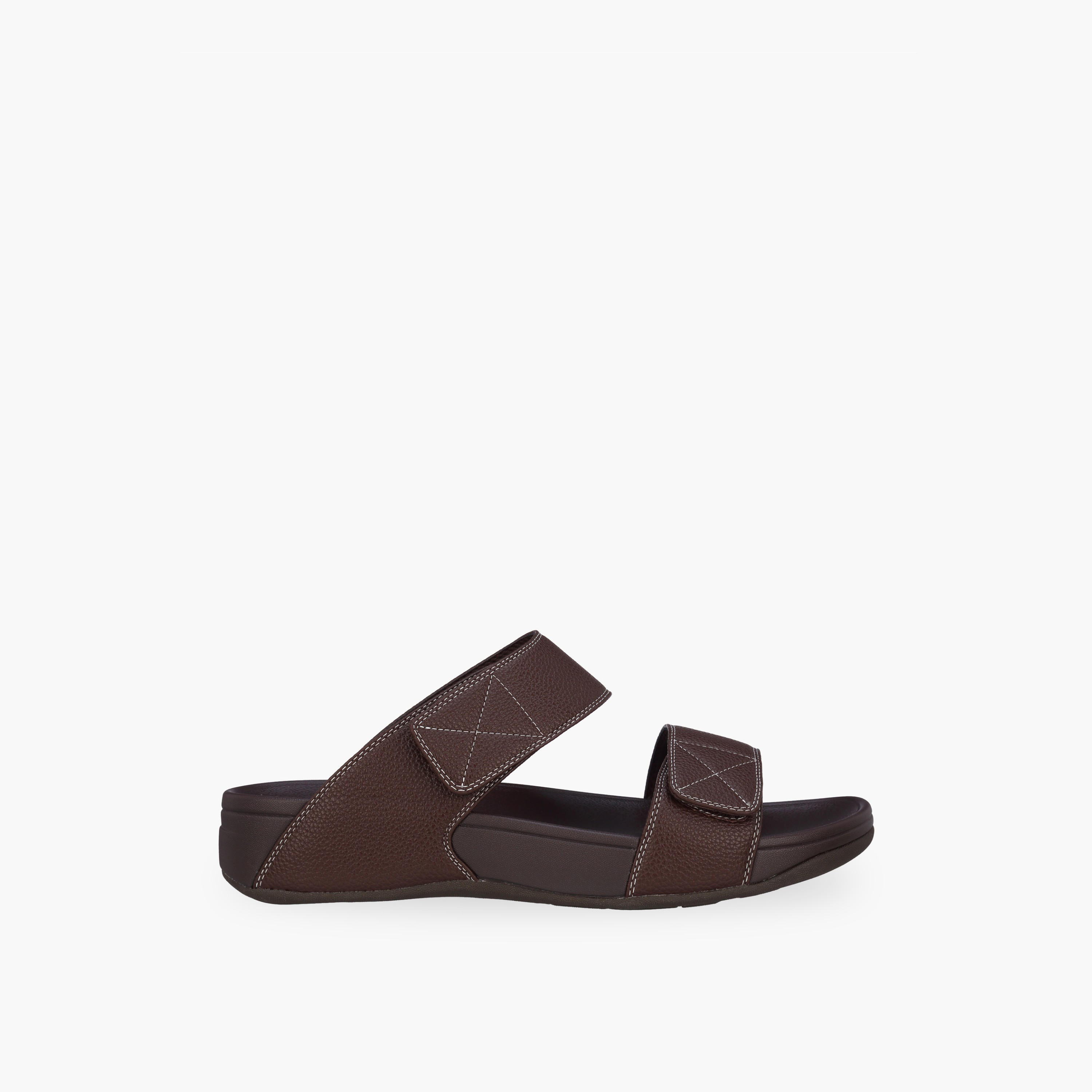 Le Confort Men Double Strap Hook & Loop Sandals-men-shoes-sandals-image-2
