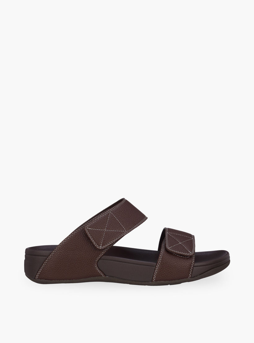 Le Confort Men Double Strap Hook & Loop Sandals-men-shoes-sandals-image-2