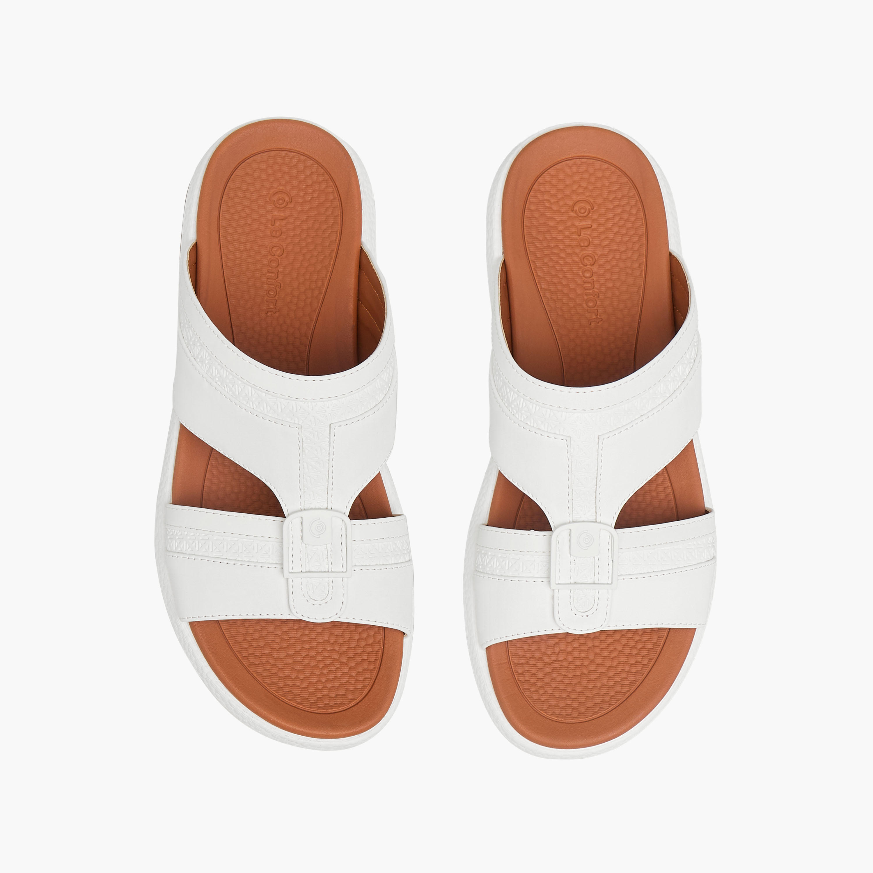 Le Confort Men Buckle Detail Arabic Sandals-men-shoes-sandals-image-1