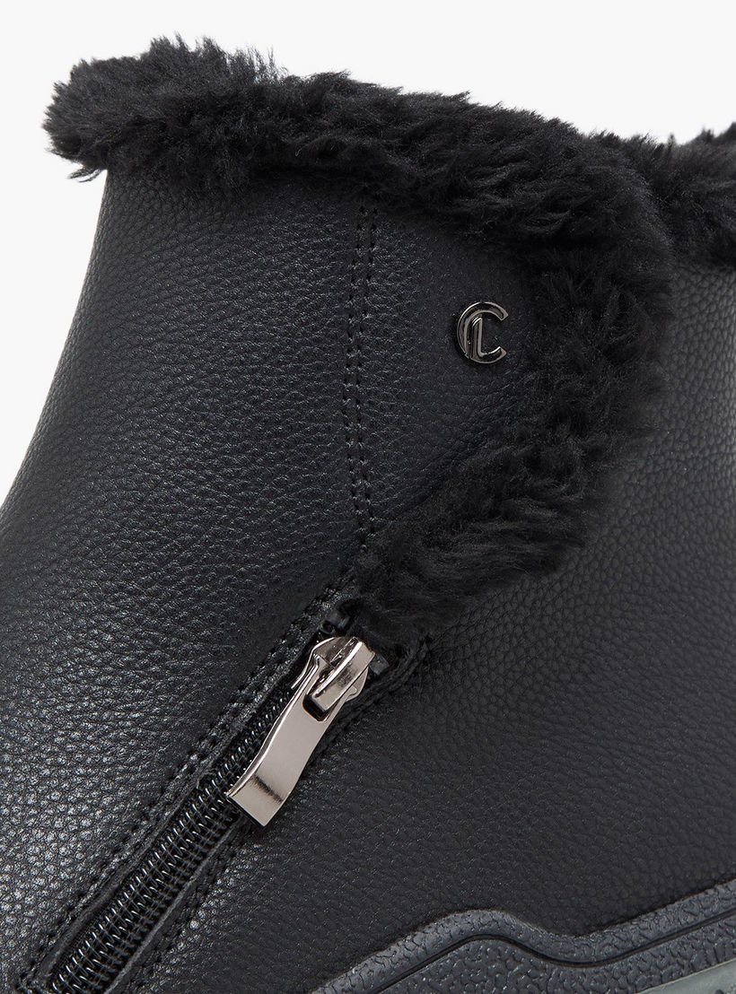 Le Confort Women Faux Fur Ankle Boot-women-shoes-boots-image-4