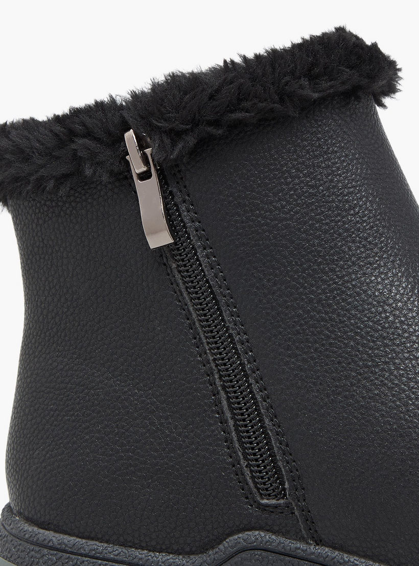 Le Confort Women Faux Fur Ankle Boot-women-shoes-boots-image-5