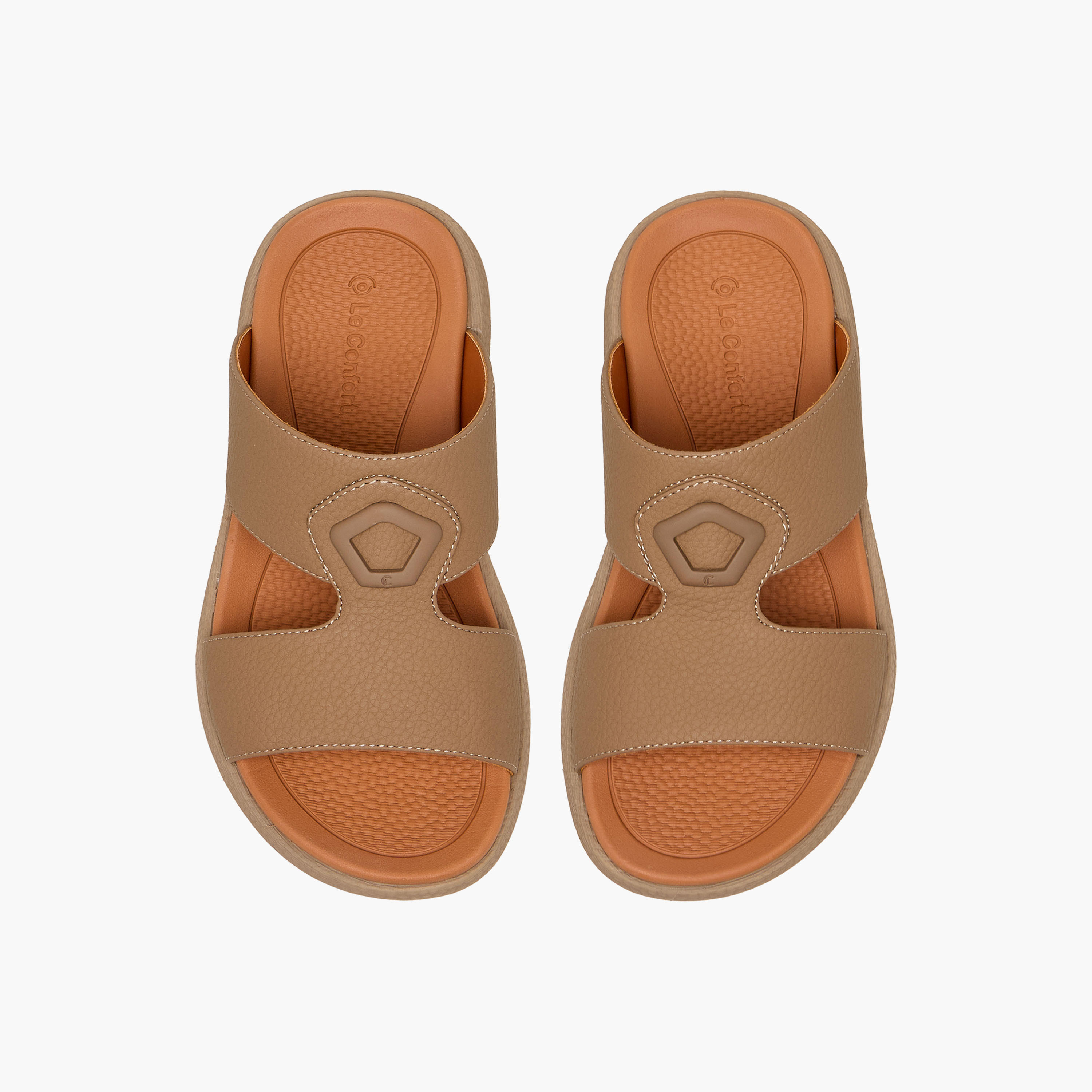 Le Confort Boys Panelled Arabic Sandals-boys-shoes-sandals-image-1
