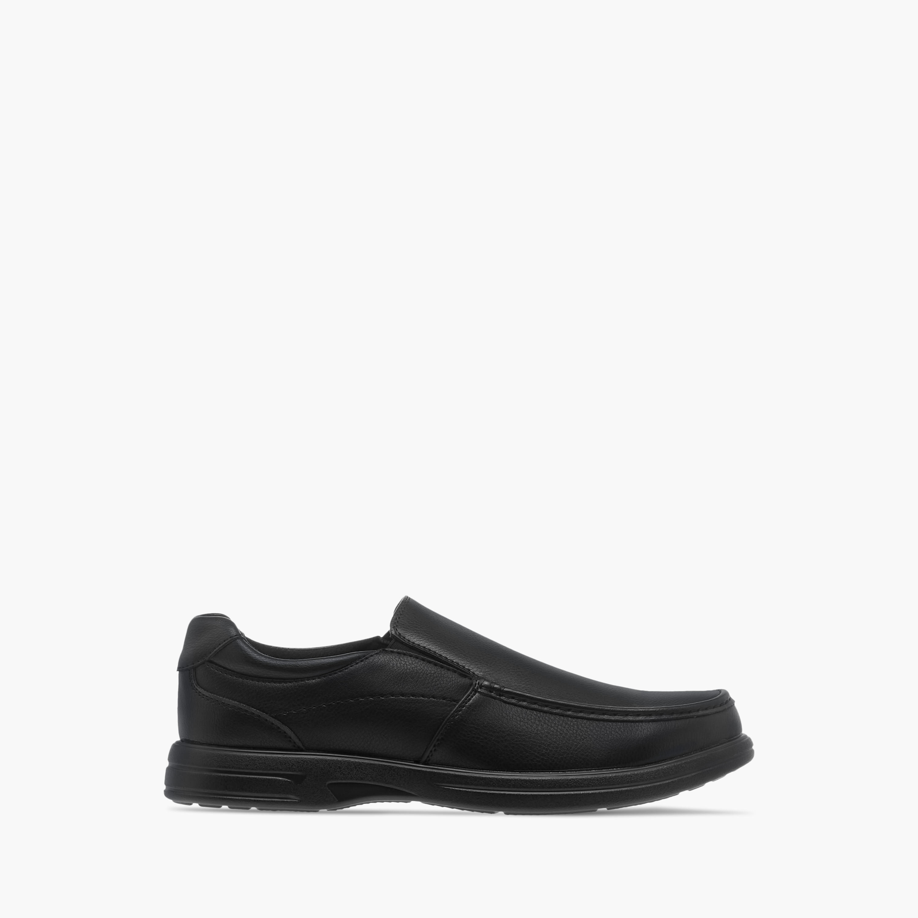LBL by Shoexpress Panelled Slip-On Loafers-men-shoes-formalshoes-image-3