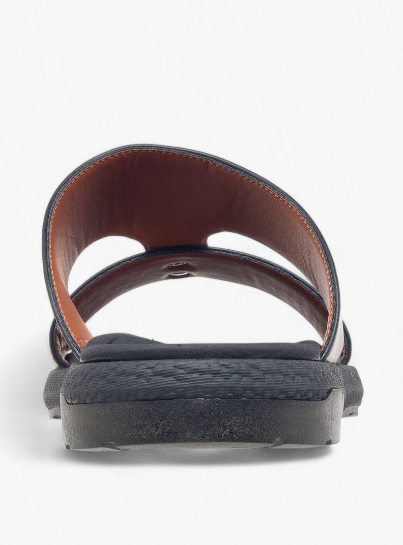 Le Confort Cutout Detail Slip-On Arabic Comfort Sandals-men-shoes-sandals-image-4