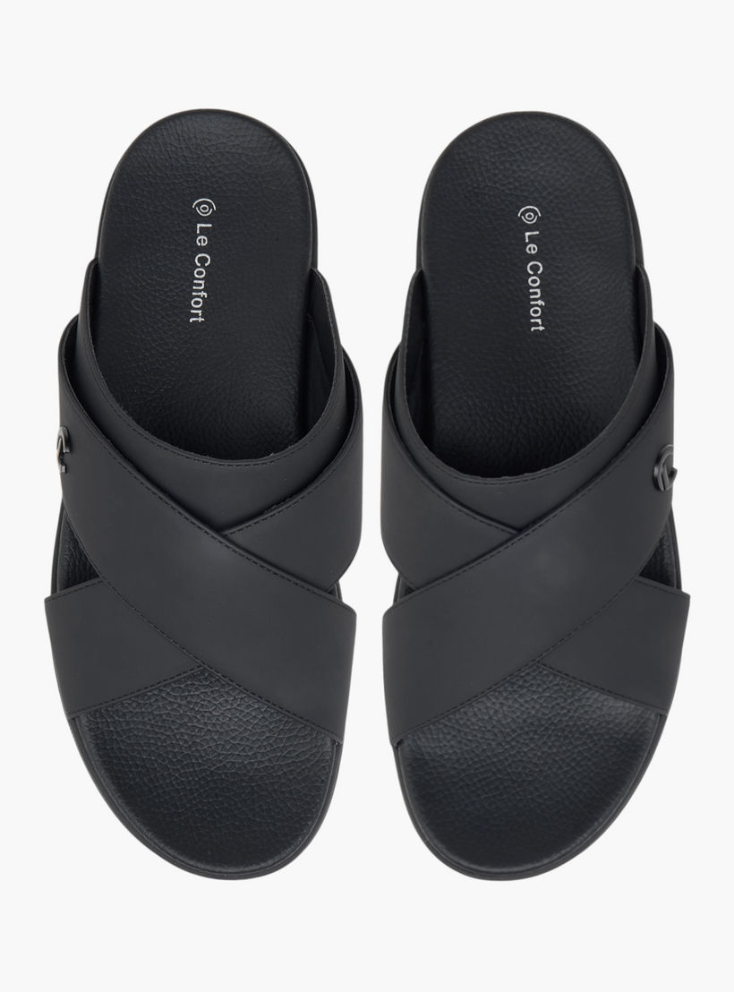 Le Confort Men Cross Strap Comfort Sandals-men-shoes-sandals-image-1