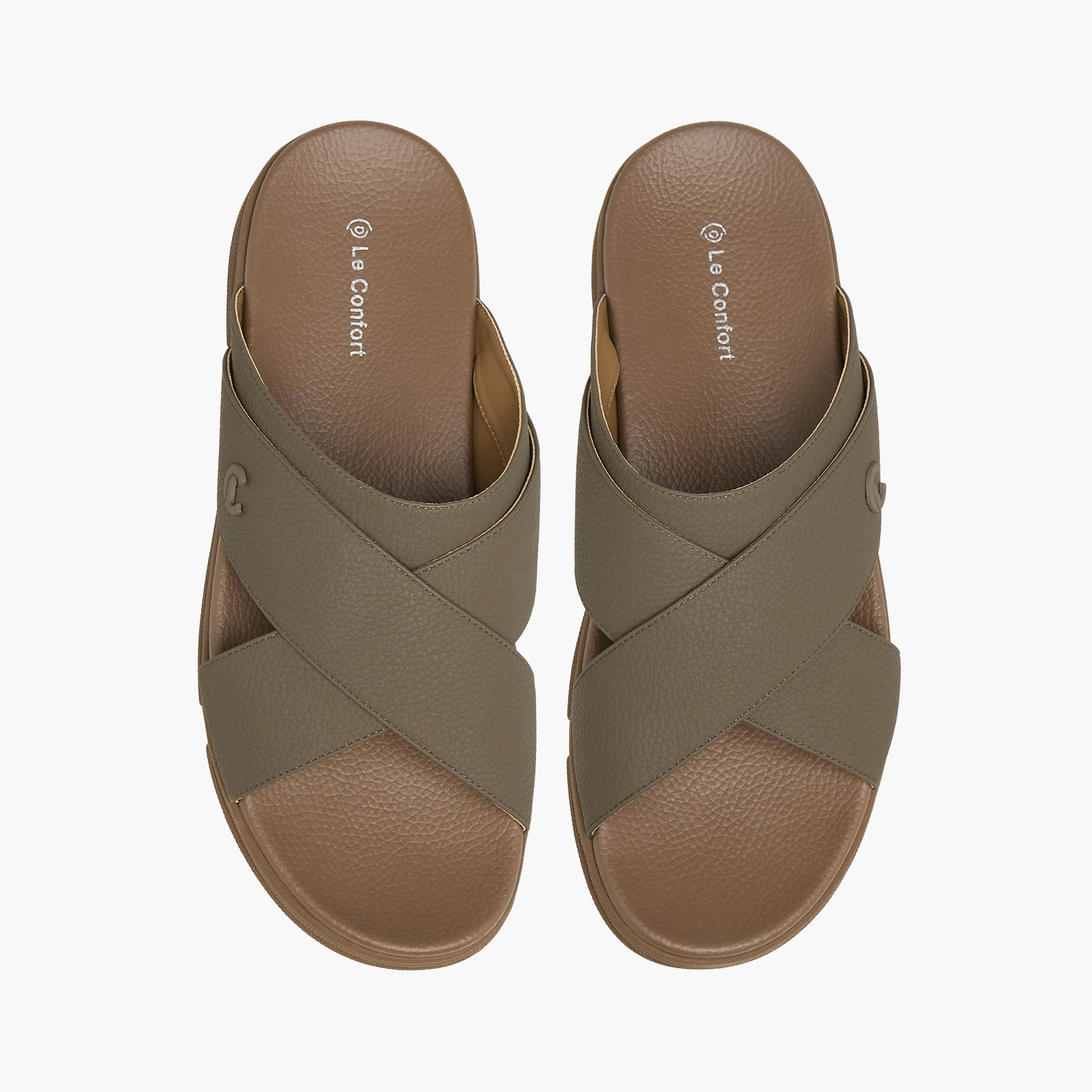 صندل مريح بأحزمة متقاطعة للرجال من لو كونفورت-men-shoes-sandals-image-1