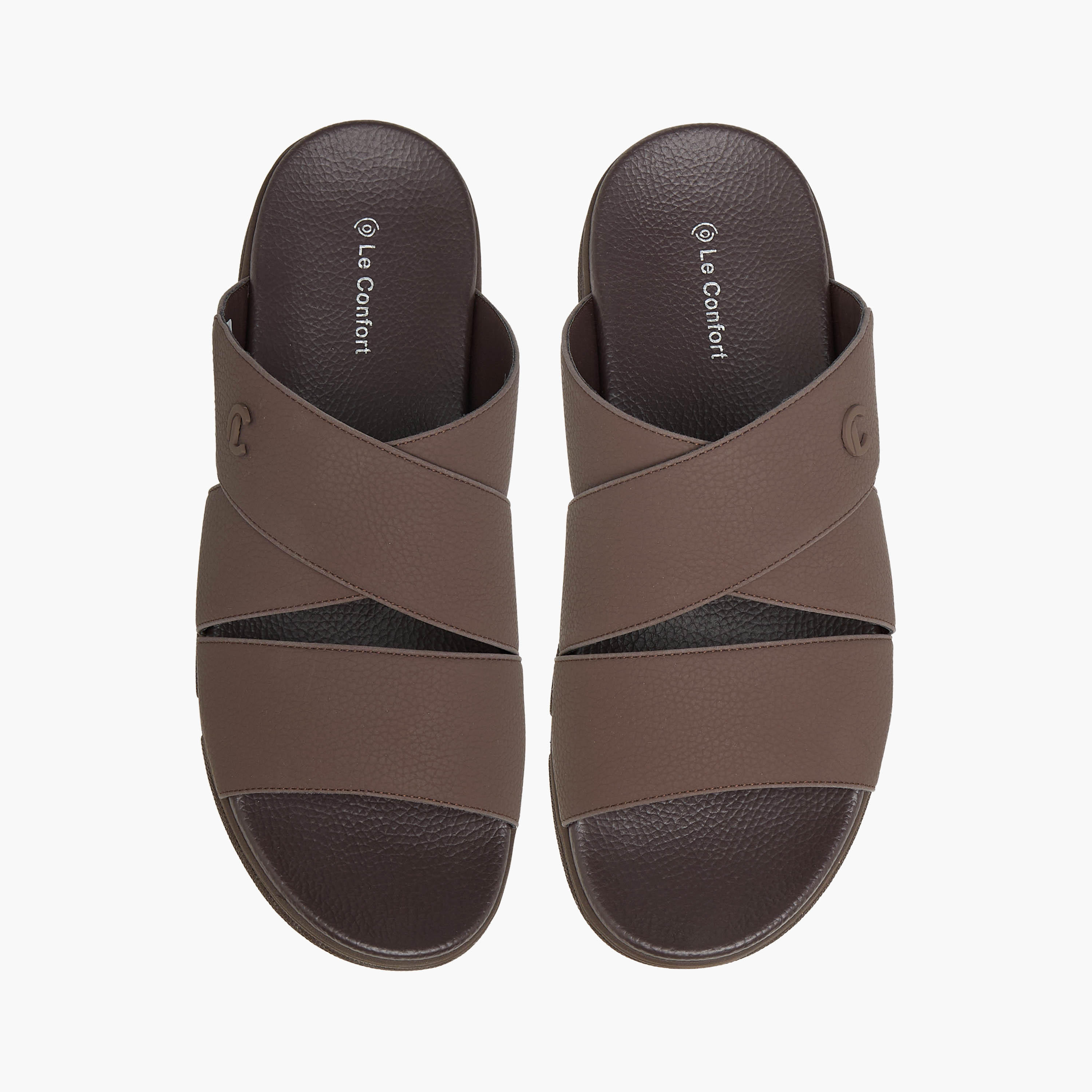 صندل مريح بأحزمة متقاطعة للرجال من لو كونفورت-men-shoes-sandals-image-1