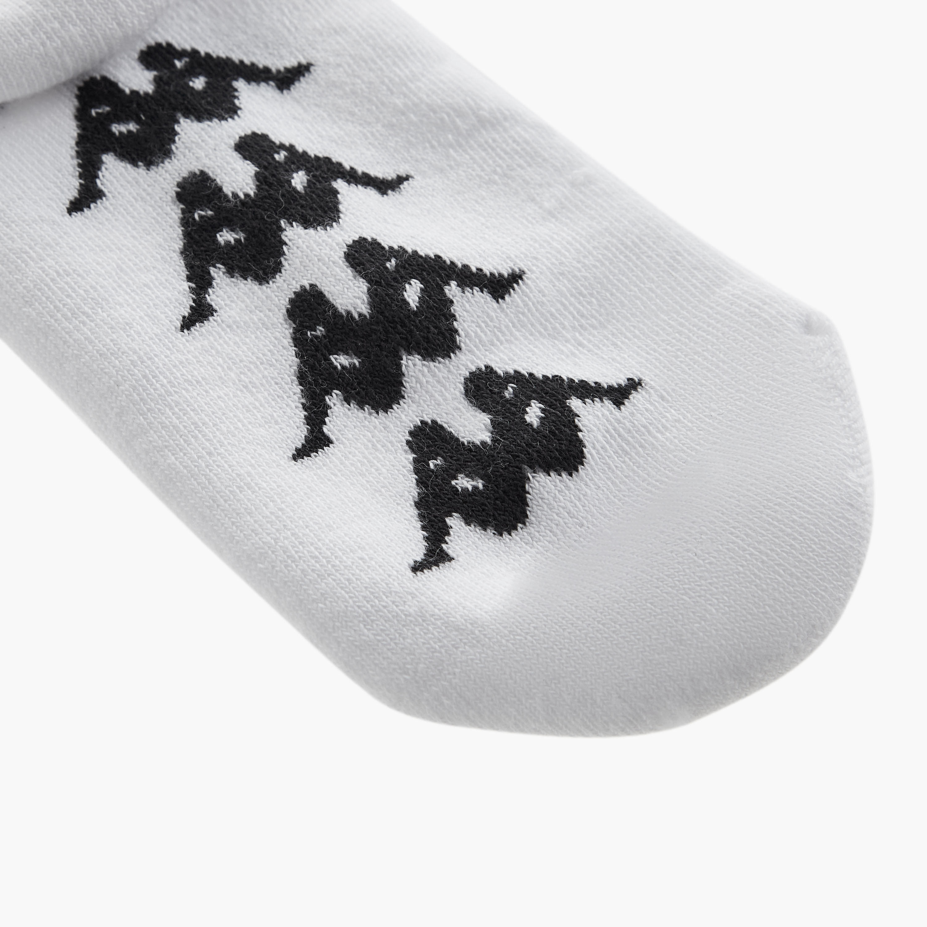 Kappa Printed Ankle Length Cushioned Sports Socks - Set of 3-women-socksandstockings-image-3