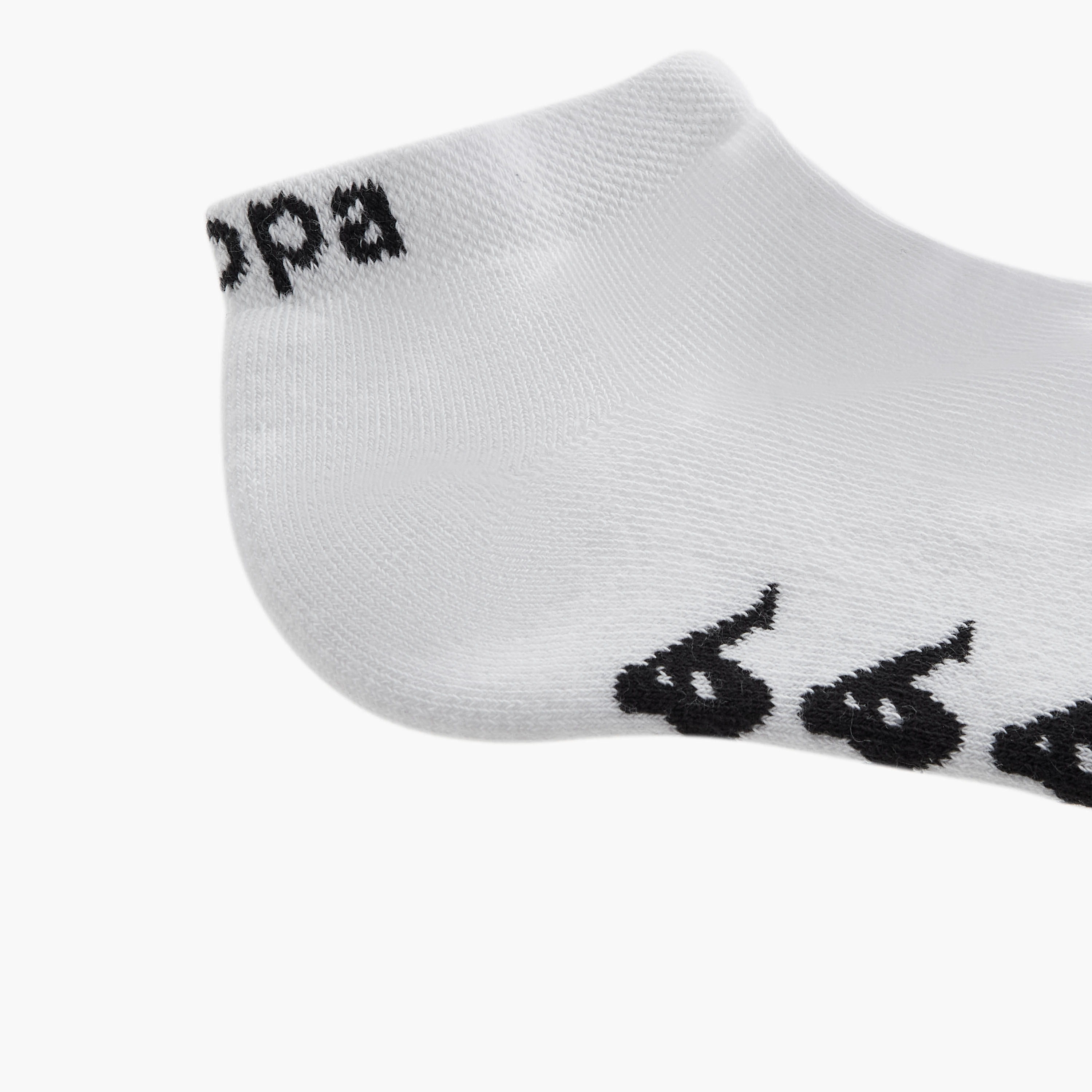 Kappa Printed Ankle Length Cushioned Sports Socks - Set of 3-women-socksandstockings-image-5