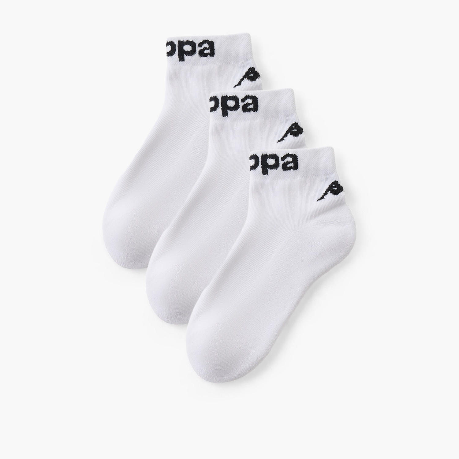 Kappa Pack of 3 Ankle Length Cotton Socks-women-socksandstockings-image-1