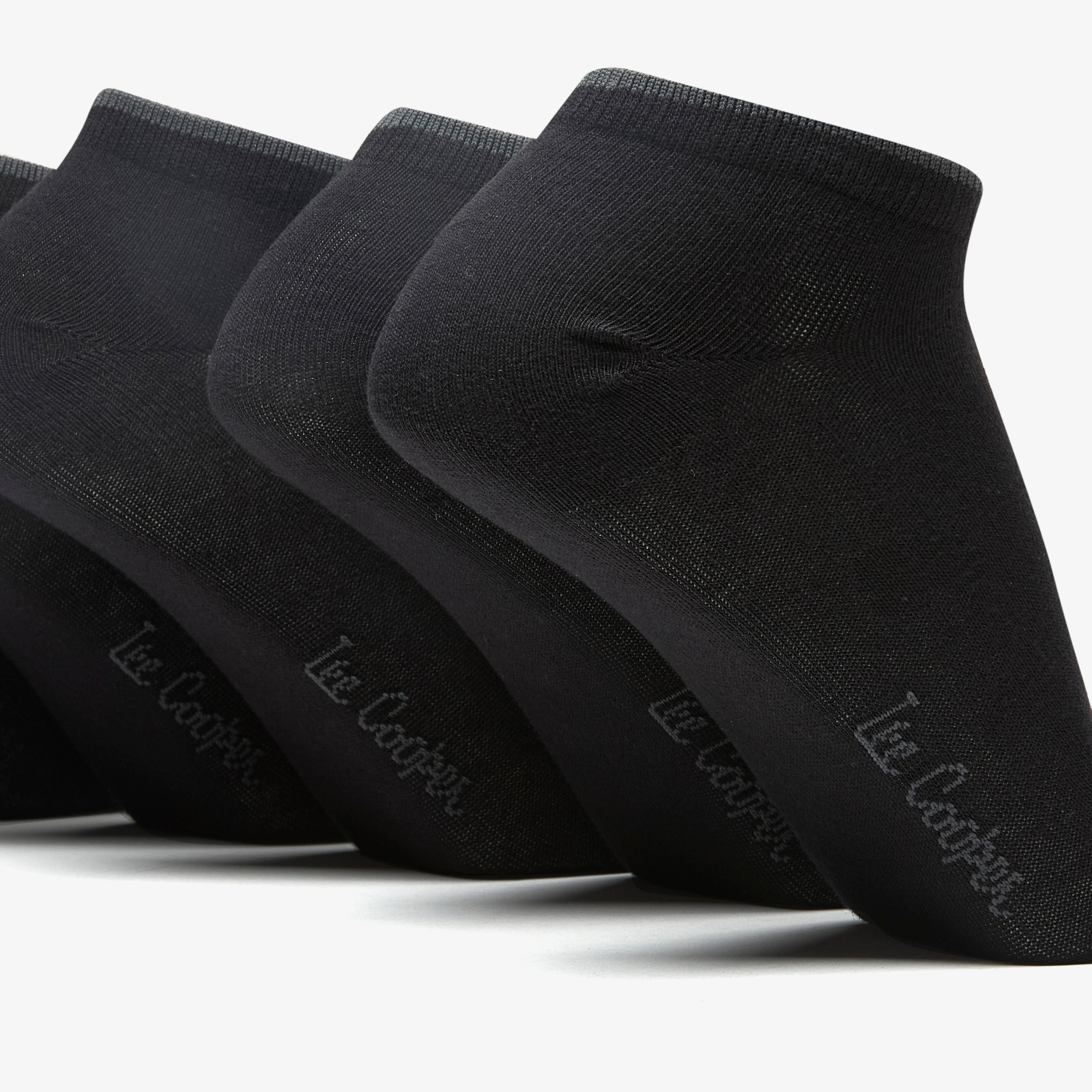 Lee Cooper Solid Ankle Length Socks - Set of 7-men-socks-image-3