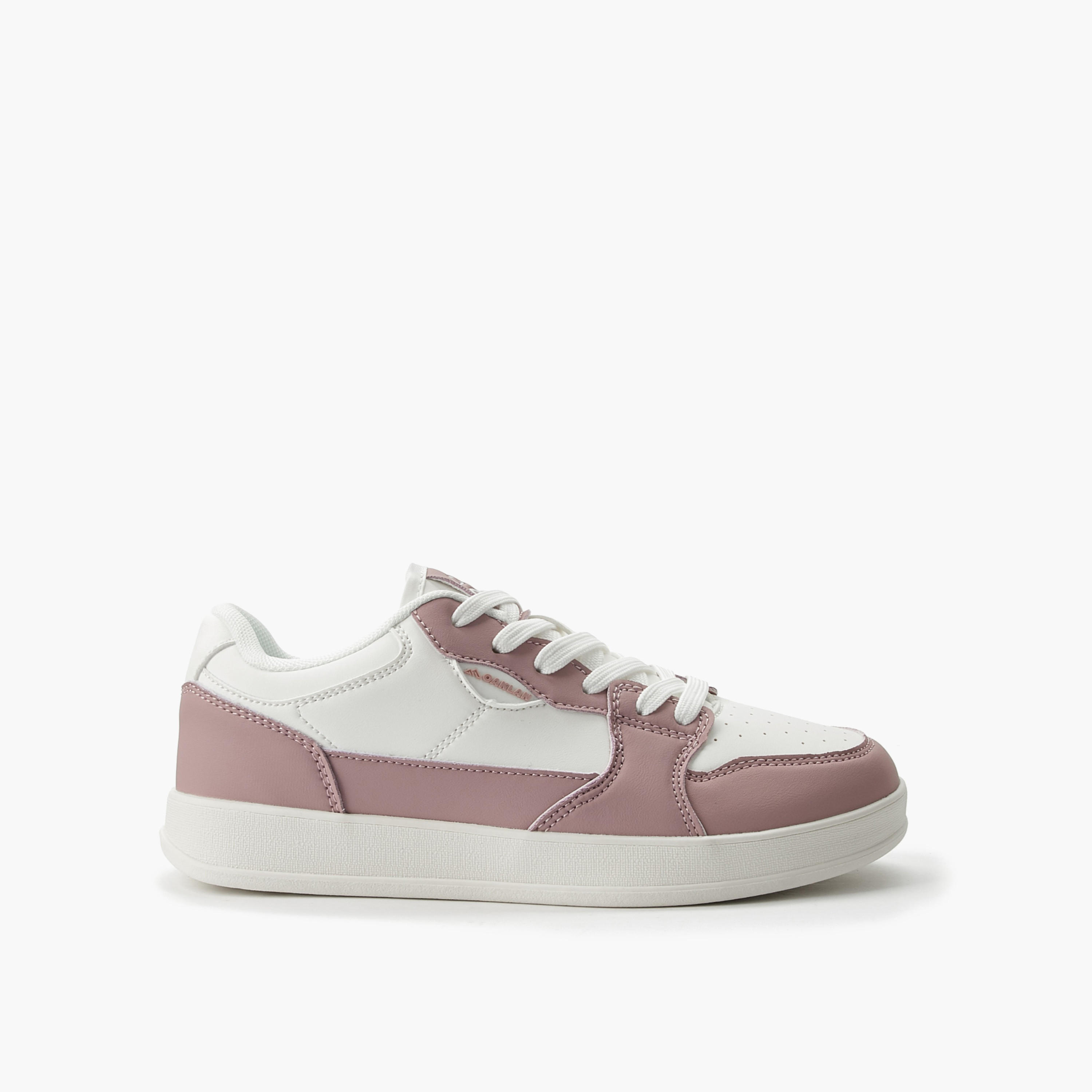 Oaklan by Shoexpress Women Colourblock Lace-Up Ankle Sneakers-women-shoes-sneakers-image-3