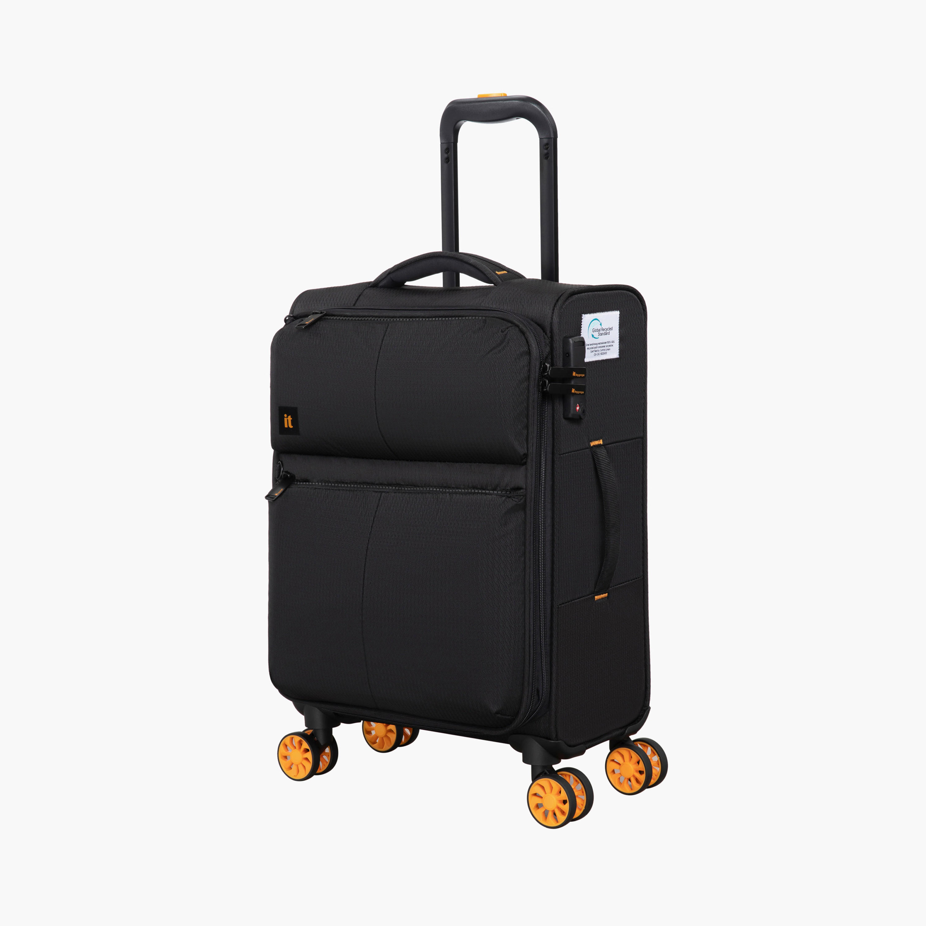شنطة ترولي سادة ناعمة بمقبض قابل للسحب من آي تي - 20 بوصة للشحن-travel-luggagesandbags-luggage-image-1