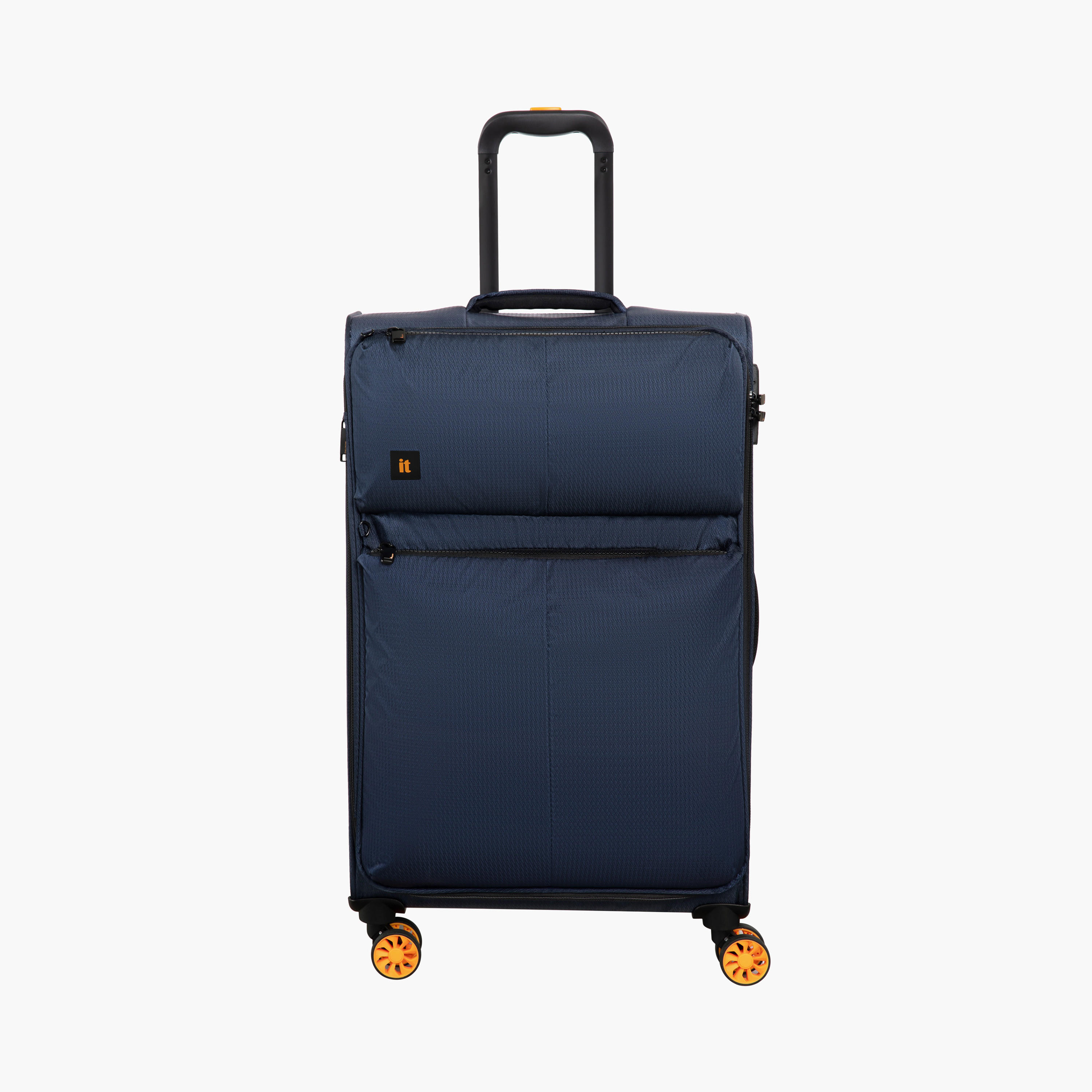 IT Solid Softcase Trolley Bag with Retractable Handle - 20 Inches Check-in Bag-travel-luggagesandbags-luggage-image-2