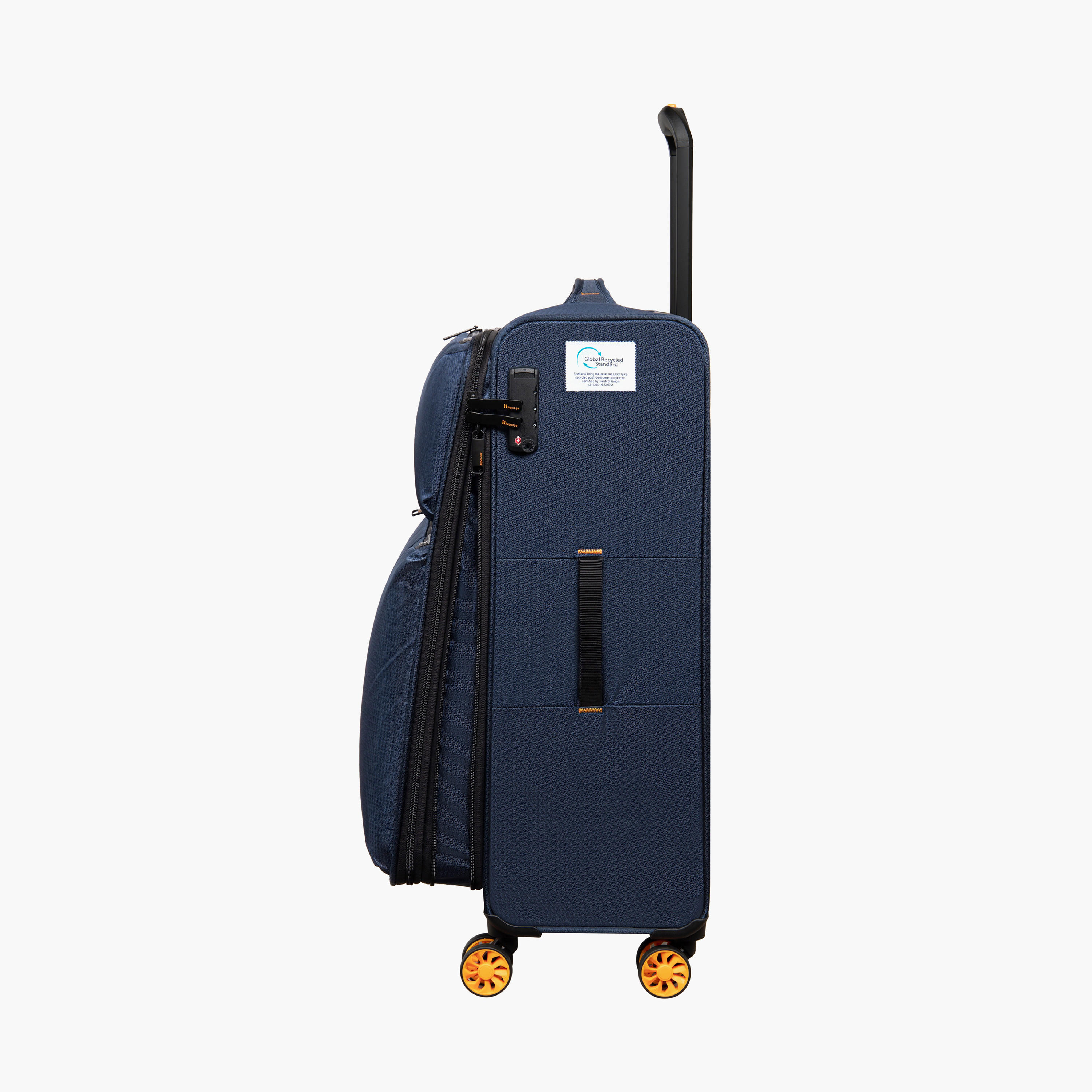 IT Solid Softcase Trolley Bag with Retractable Handle - 20 Inches Check-in Bag-travel-luggagesandbags-luggage-image-5