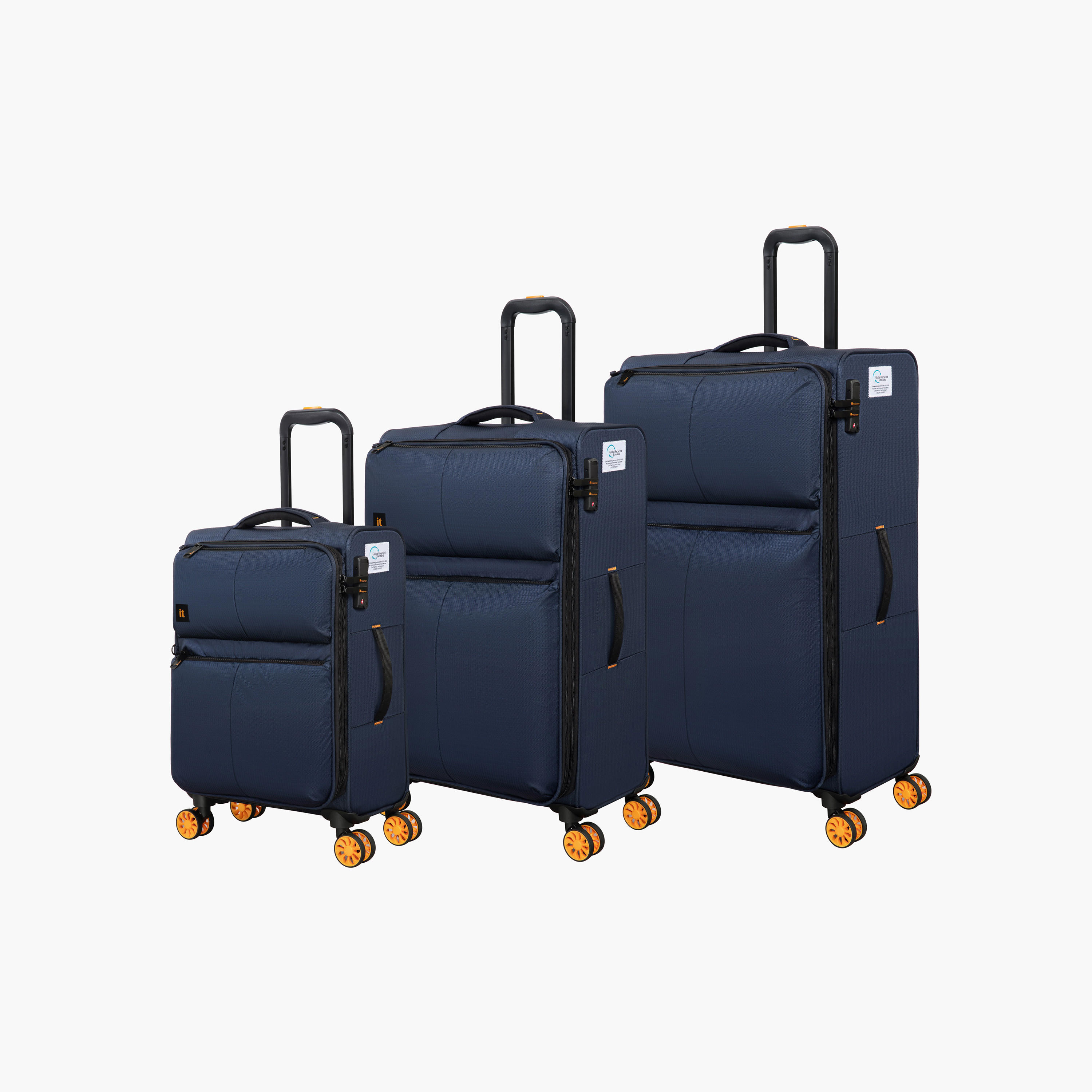IT Solid Softcase Trolley Bag with Retractable Handle - 20 Inches Check-in Bag-travel-luggagesandbags-luggage-image-9