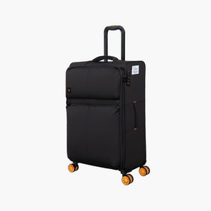 IT Solid Softcase Trolley Bag with Retractable Handle - 24 Inches Check-in Bag-travel-luggagesandbags-image-1
